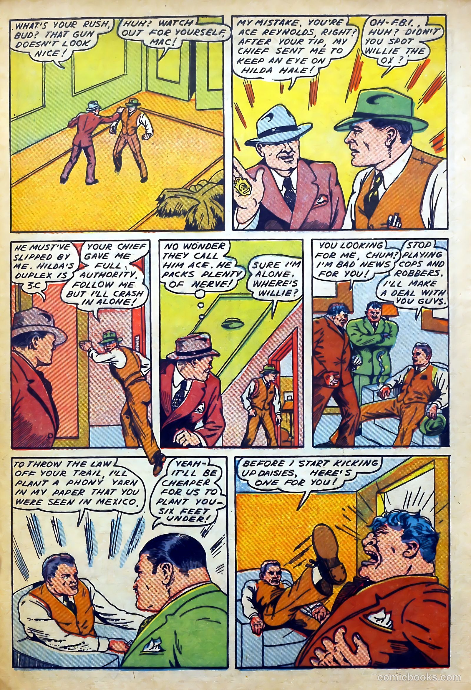Captain Flight Comics #10 (1945) — page 43 of 52