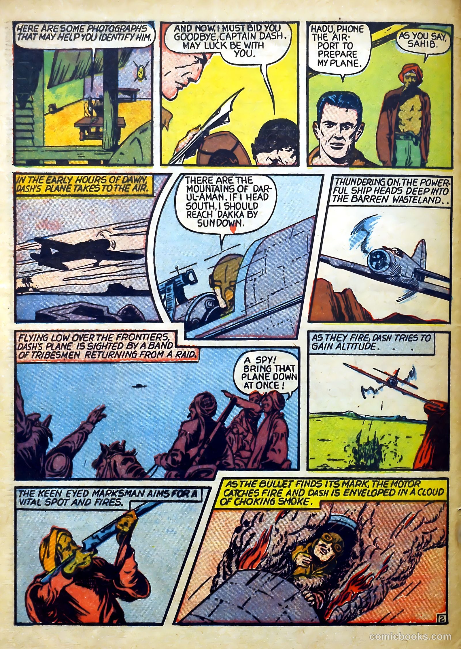 Captain Flight Comics #10 (1945) — page 46 of 52