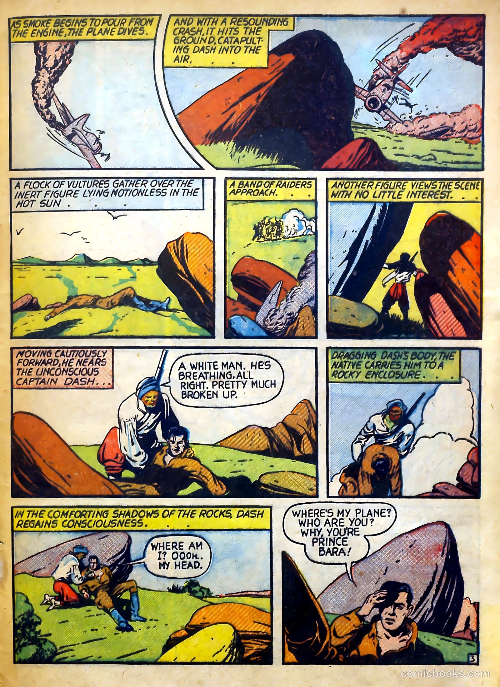 Captain Flight Comics #10 (1945) — page 47 of 52