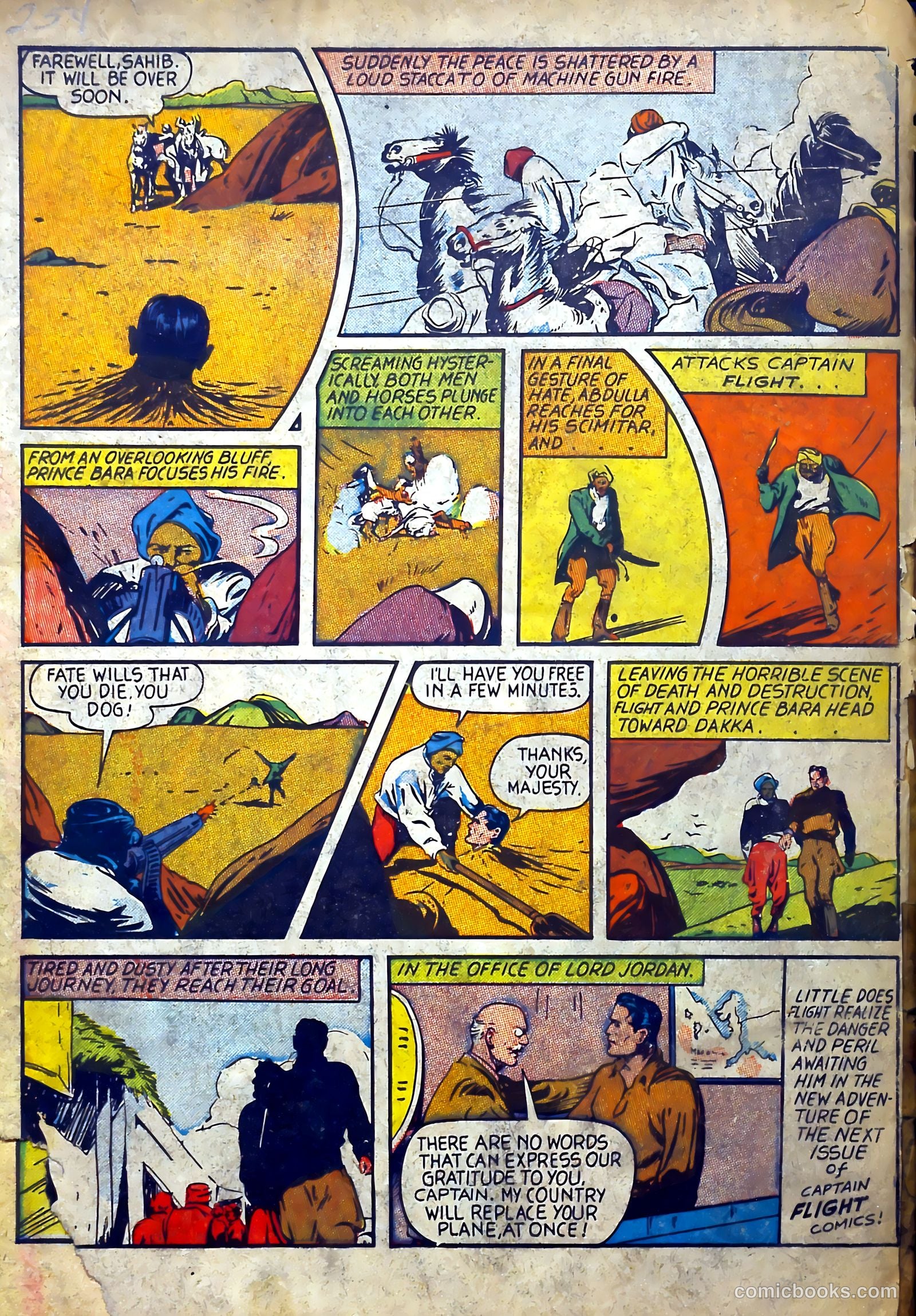 Captain Flight Comics #10 (1945) — page 50 of 52