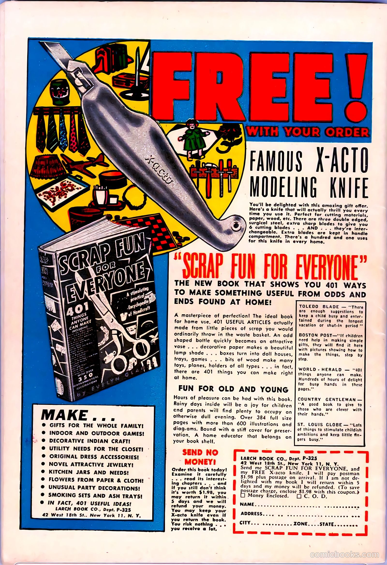 Captain Flight Comics #10 (1945) — page 52 of 52