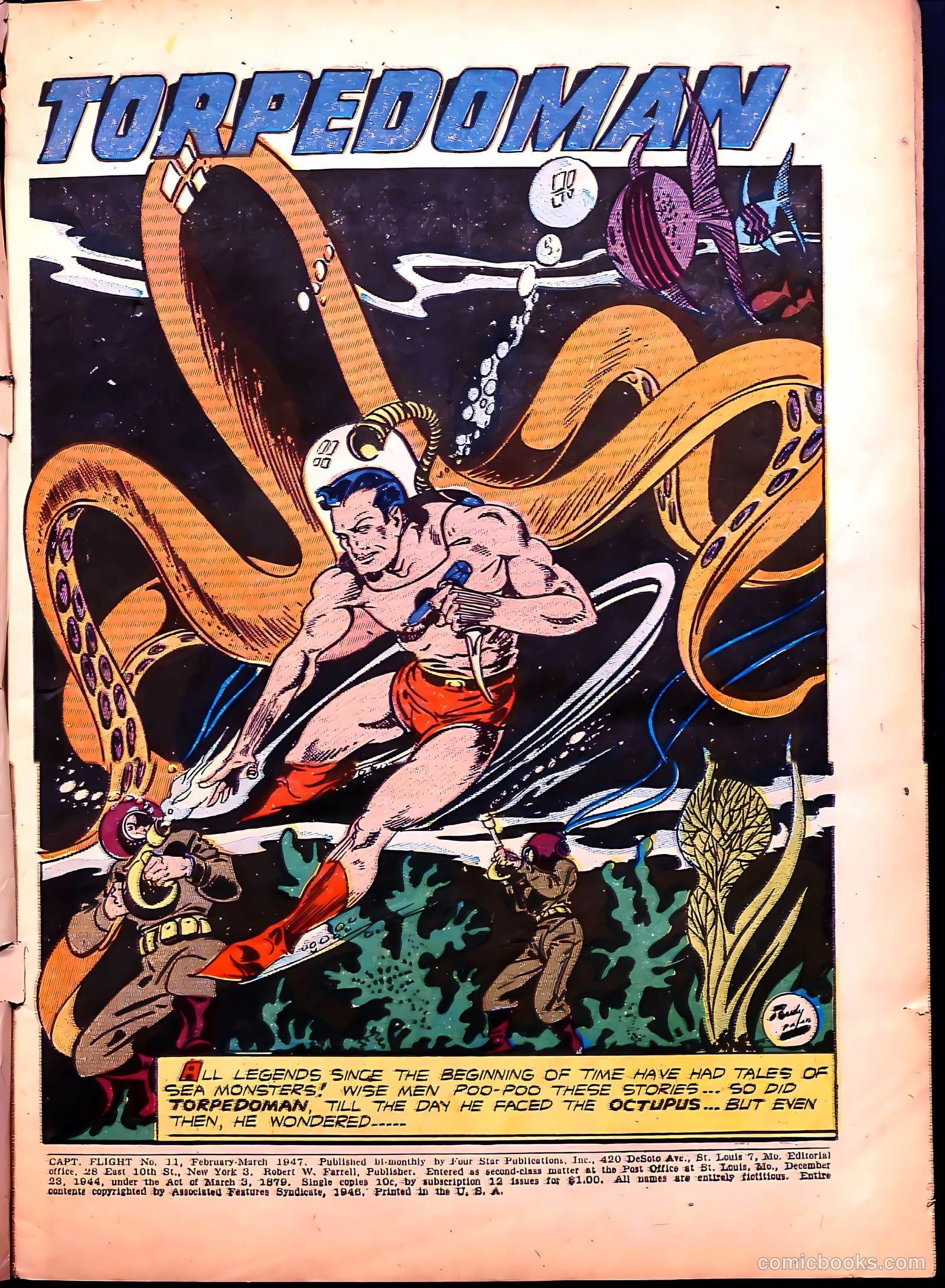 Captain Flight Comics #11 (1947) — page 3 of 52