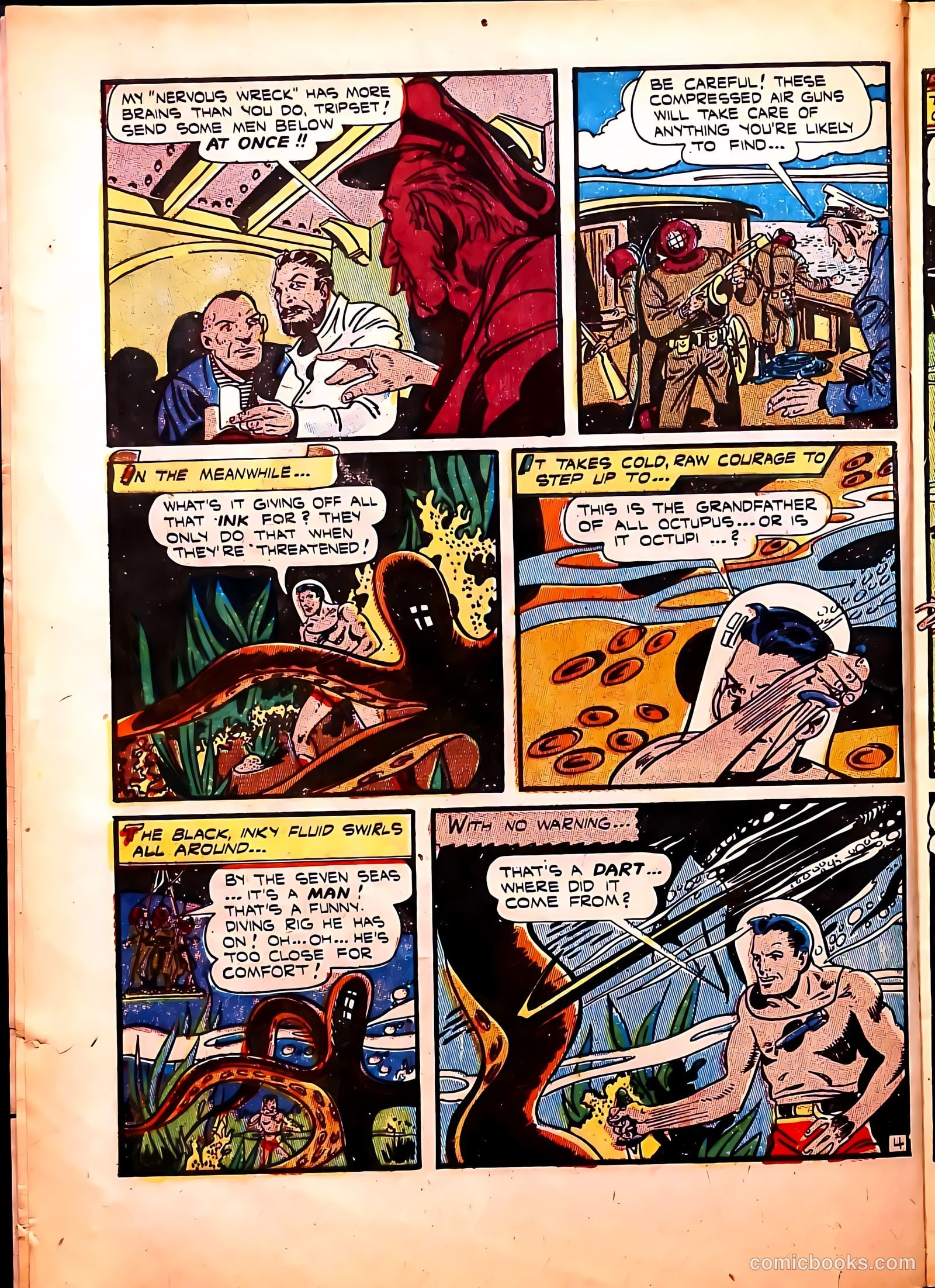 Captain Flight Comics #11 (1947) — page 6 of 52