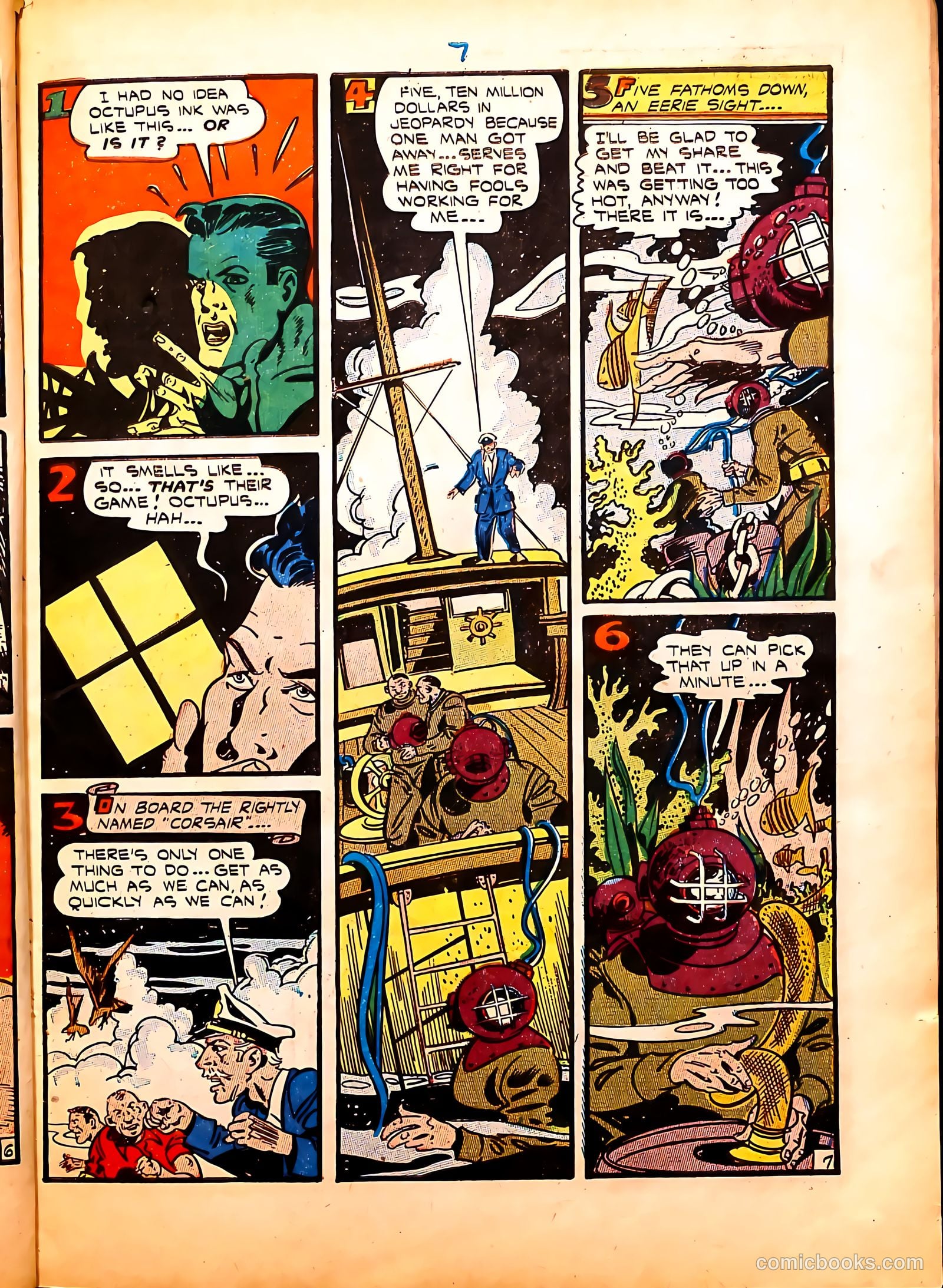 Captain Flight Comics #11 (1947) — page 9 of 52