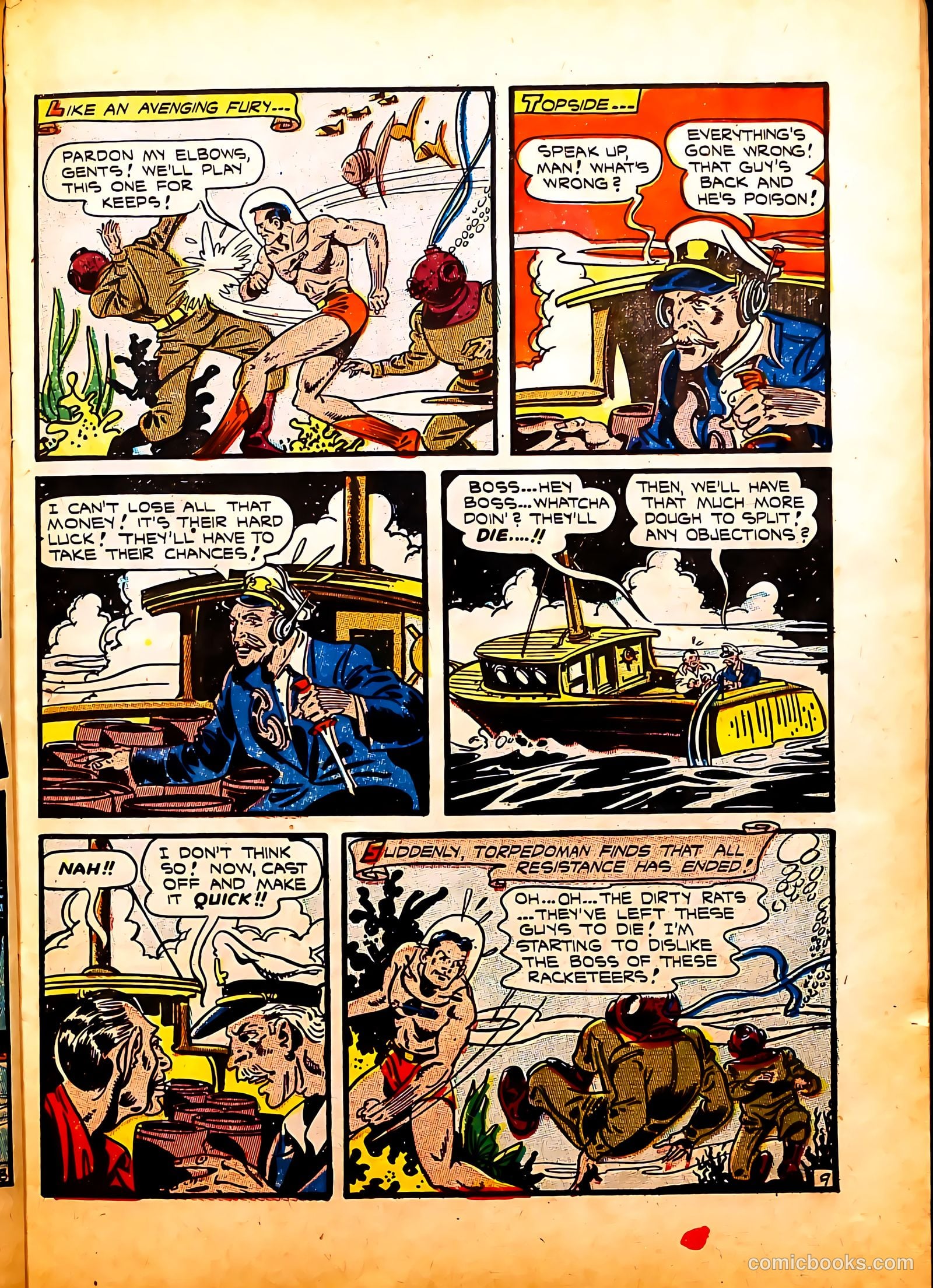 Captain Flight Comics #11 (1947) — page 11 of 52