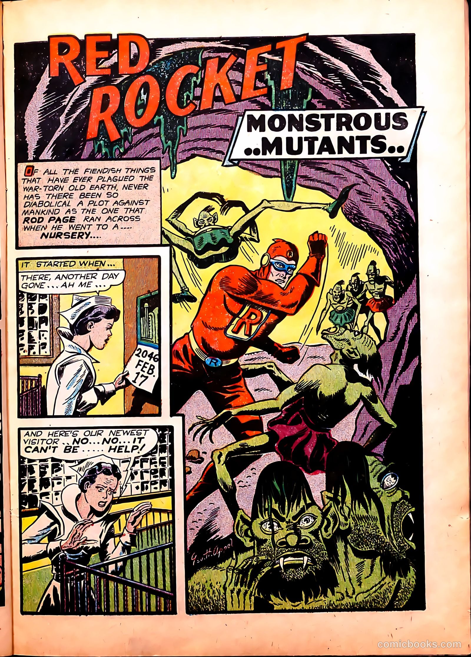 Captain Flight Comics #11 (1947) — page 13 of 52