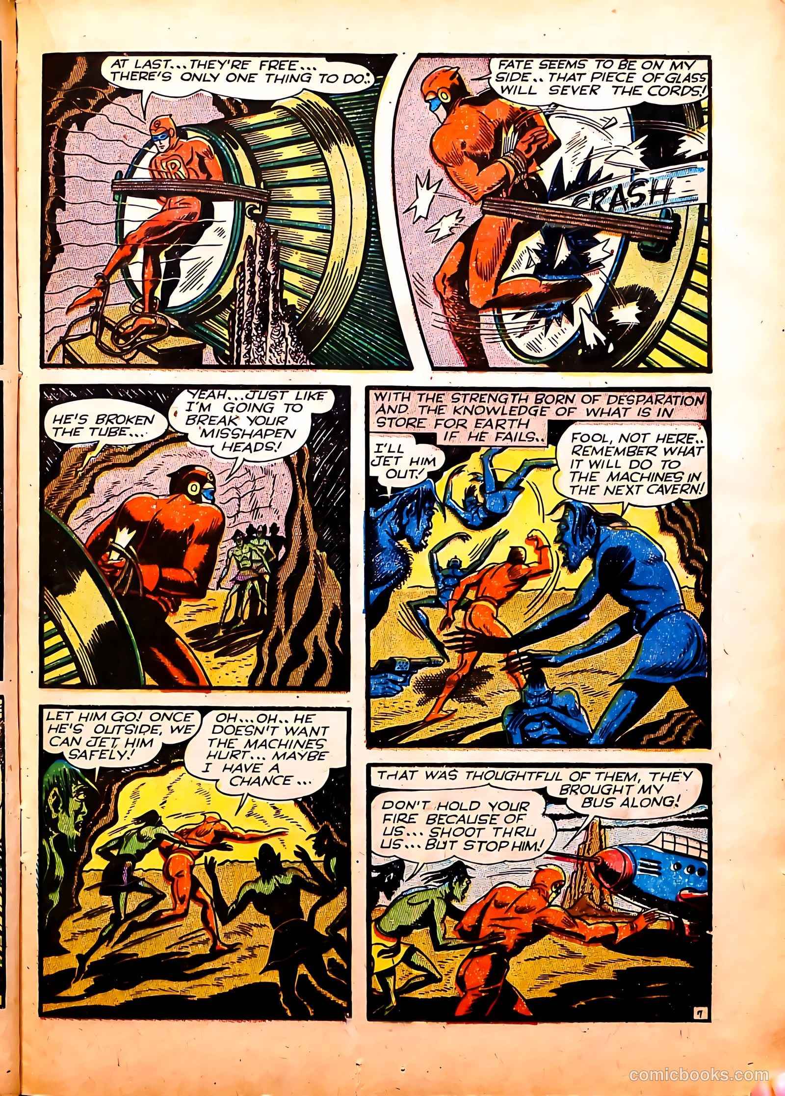 Captain Flight Comics #11 (1947) — page 19 of 52