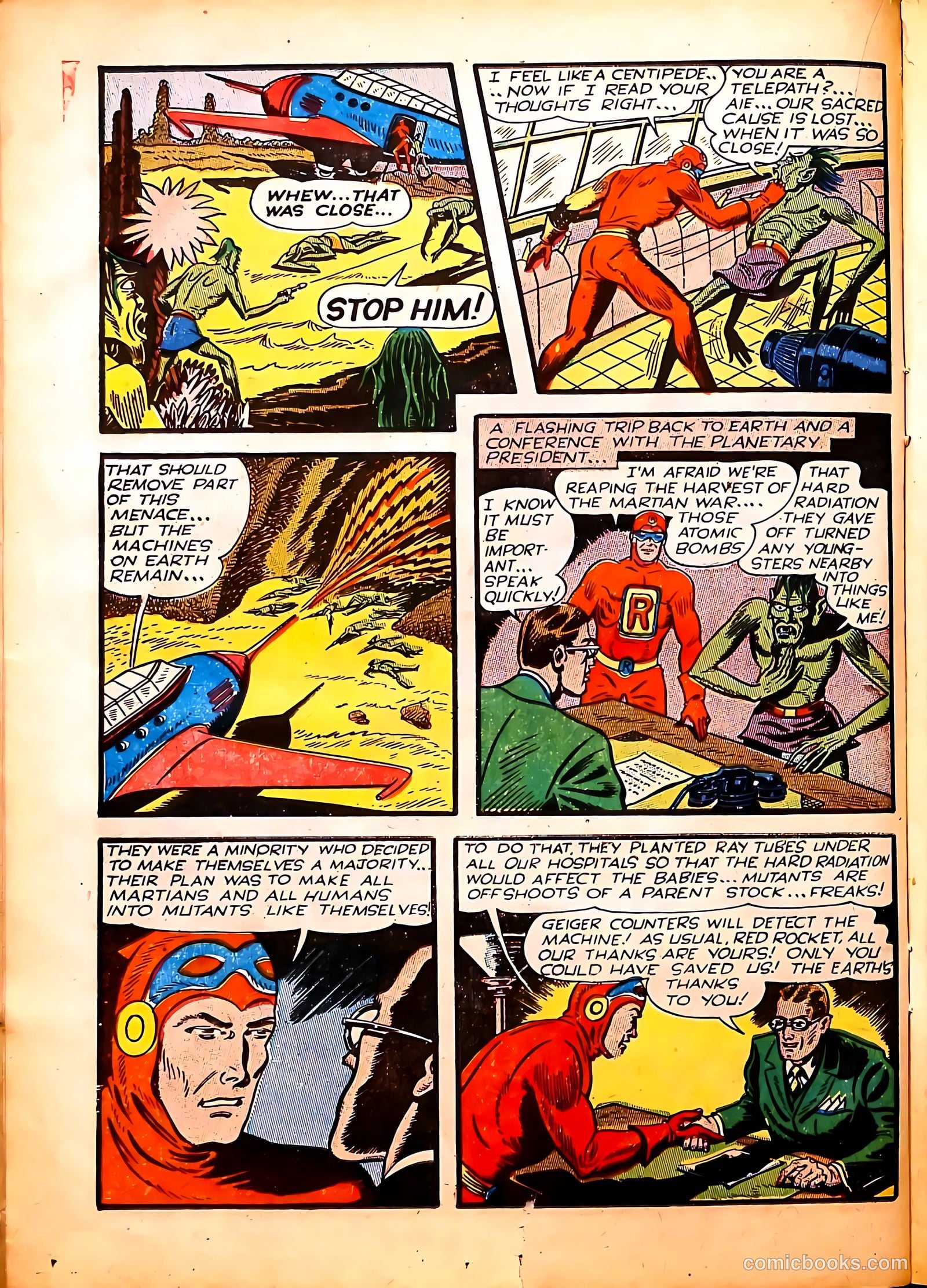 Captain Flight Comics #11 (1947) — page 20 of 52