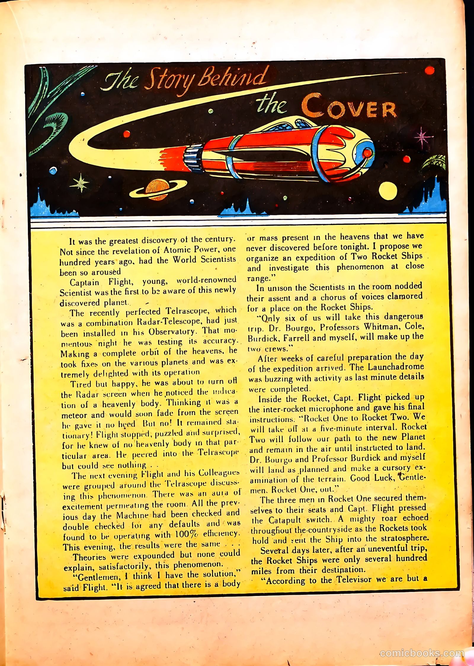 Captain Flight Comics #11 (1947) — page 27 of 52