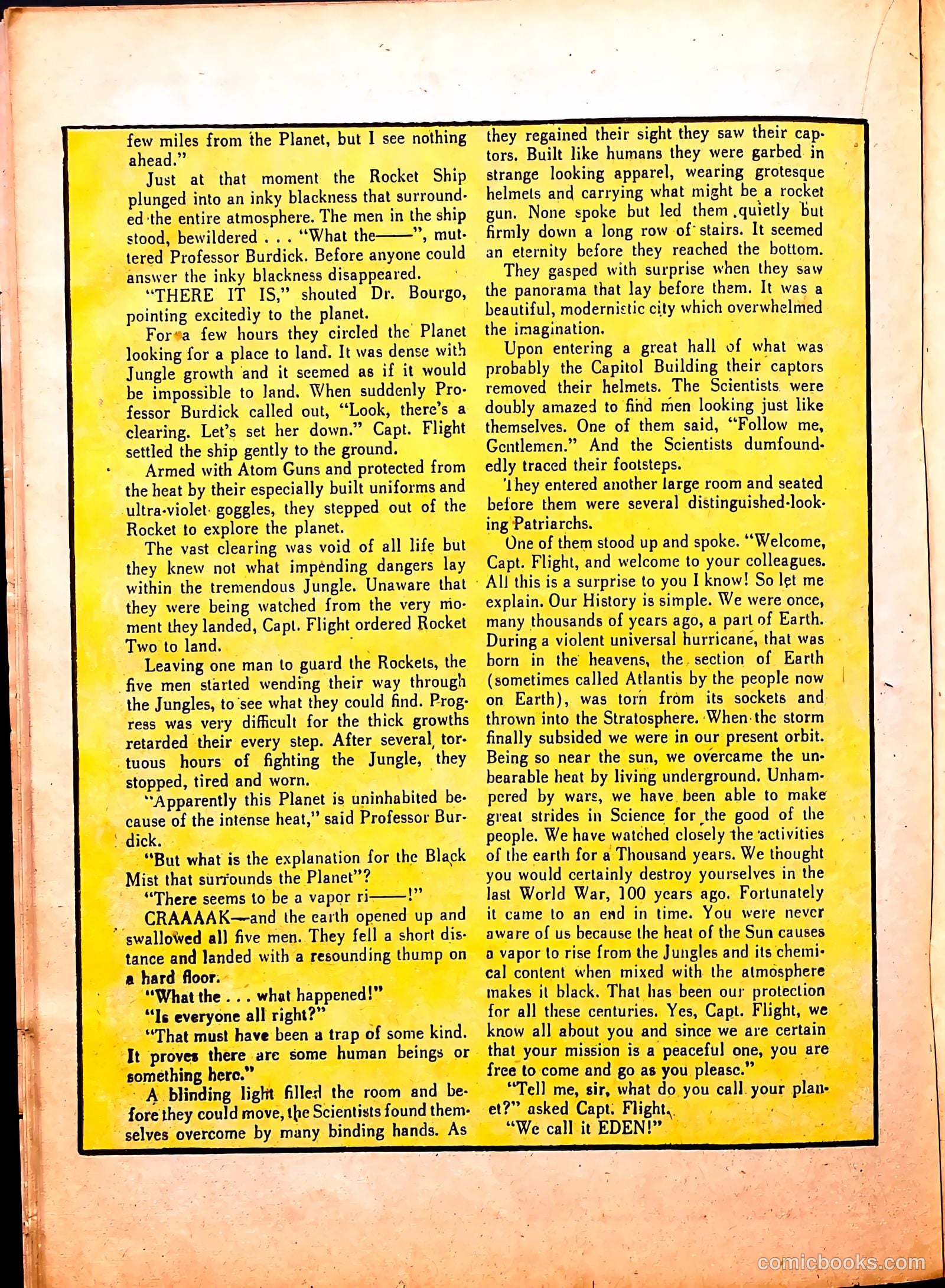Captain Flight Comics #11 (1947) — page 28 of 52