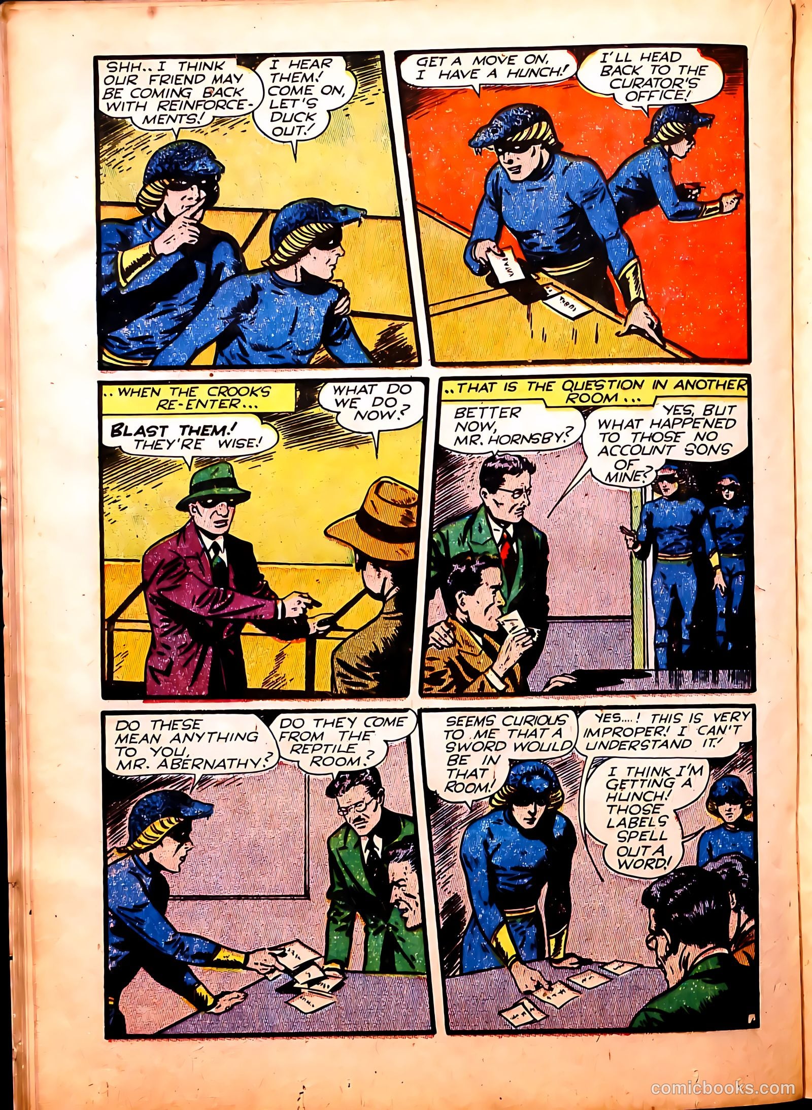 Captain Flight Comics #11 (1947) — page 34 of 52