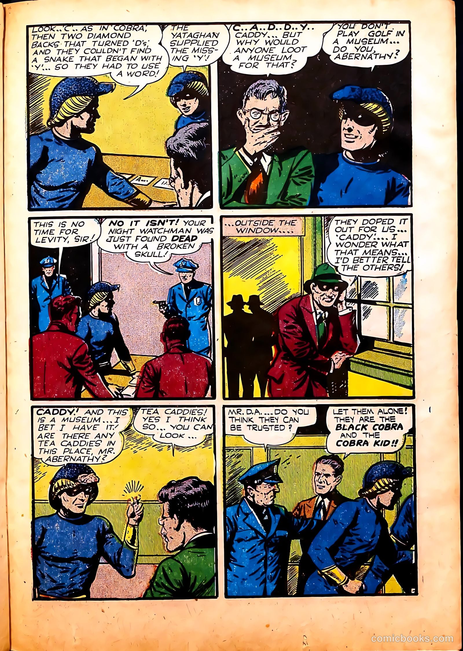 Captain Flight Comics #11 (1947) — page 35 of 52