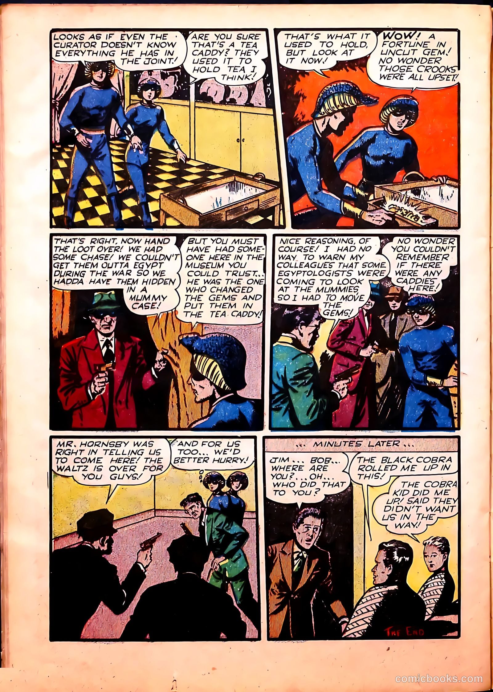 Captain Flight Comics #11 (1947) — page 36 of 52