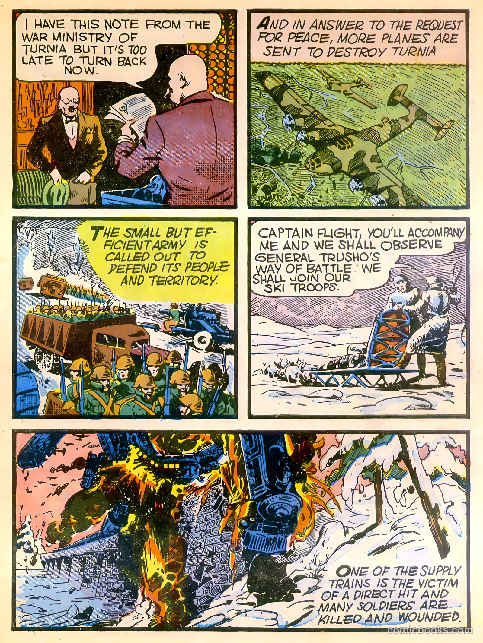 Captain Flight Comics #2 (1944) — page 5 of 52