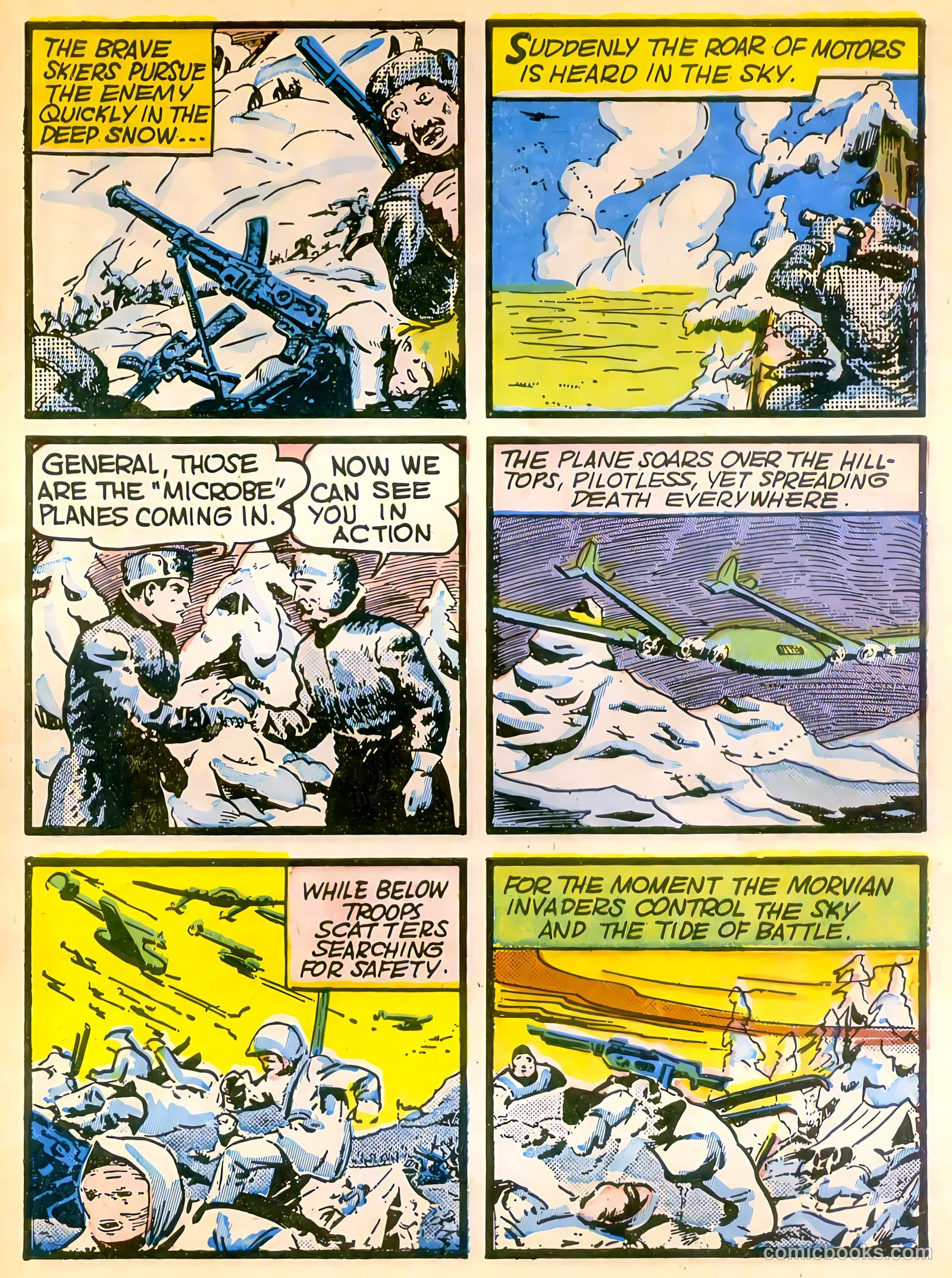 Captain Flight Comics #2 (1944) — page 7 of 52