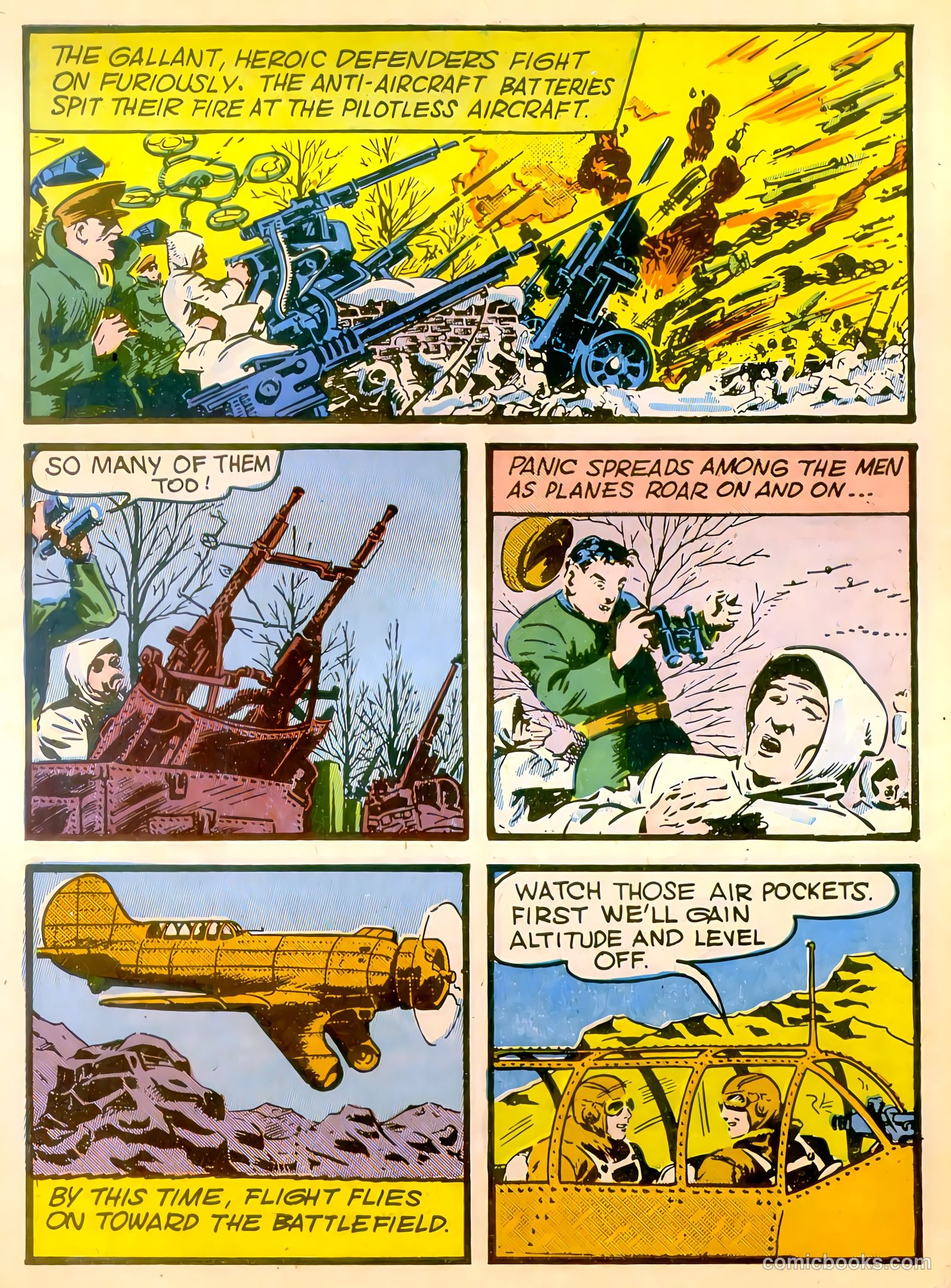 Captain Flight Comics #2 (1944) — page 8 of 52