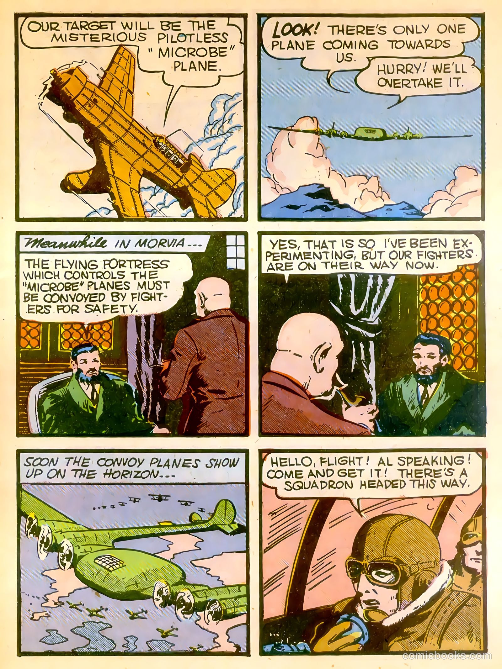 Captain Flight Comics #2 (1944) — page 9 of 52