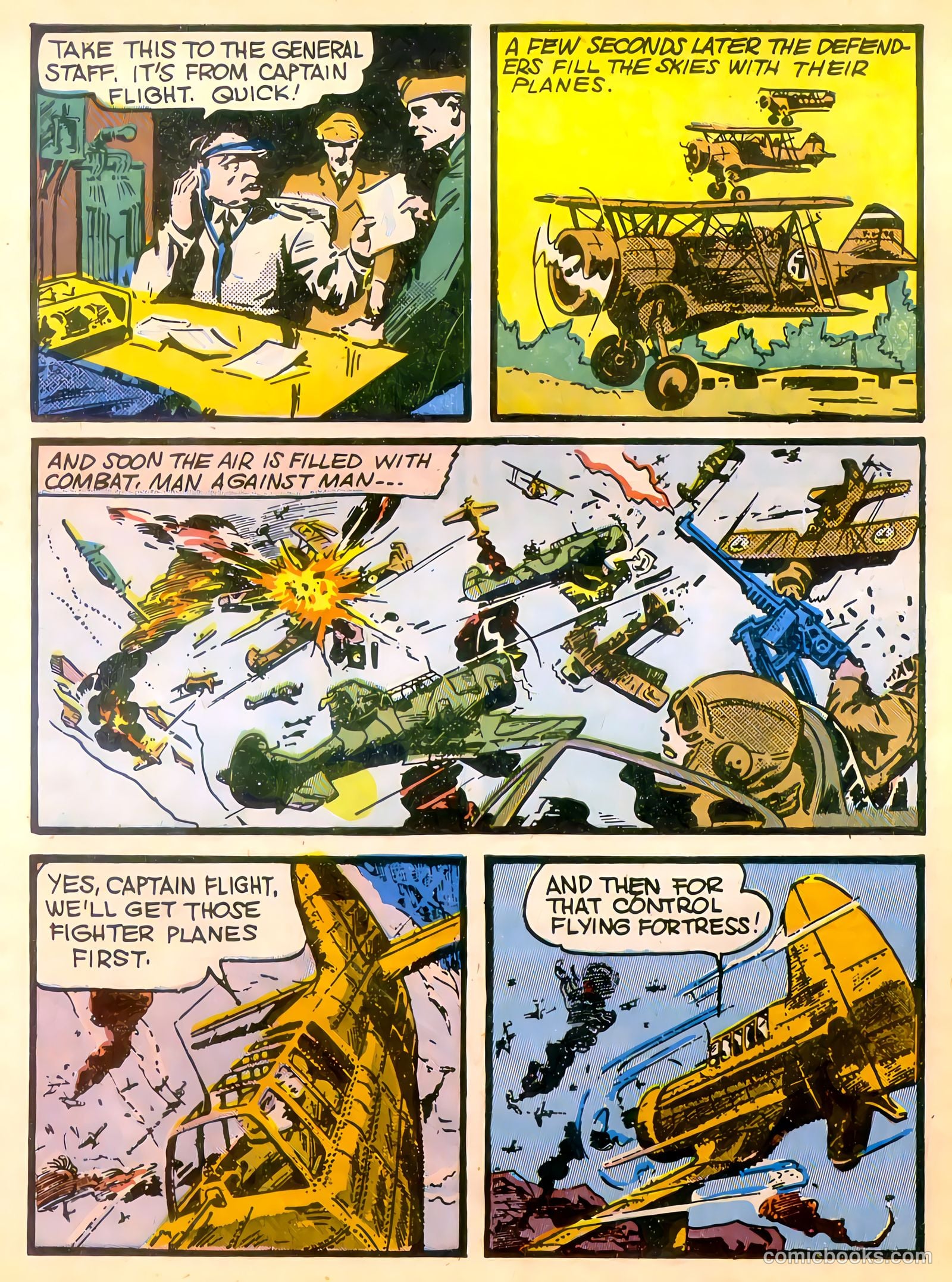 Captain Flight Comics #2 (1944) — page 10 of 52