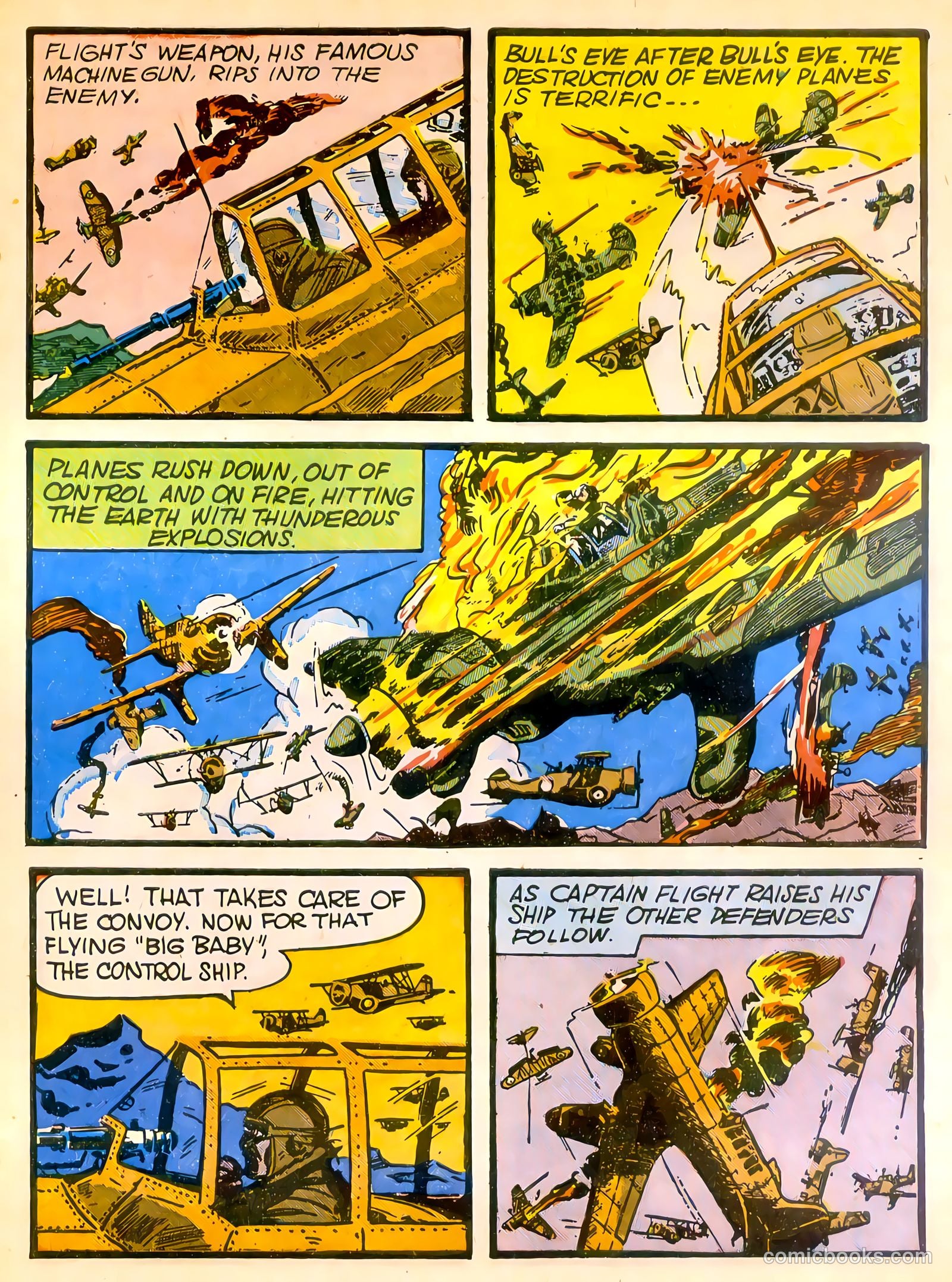Captain Flight Comics #2 (1944) — page 11 of 52