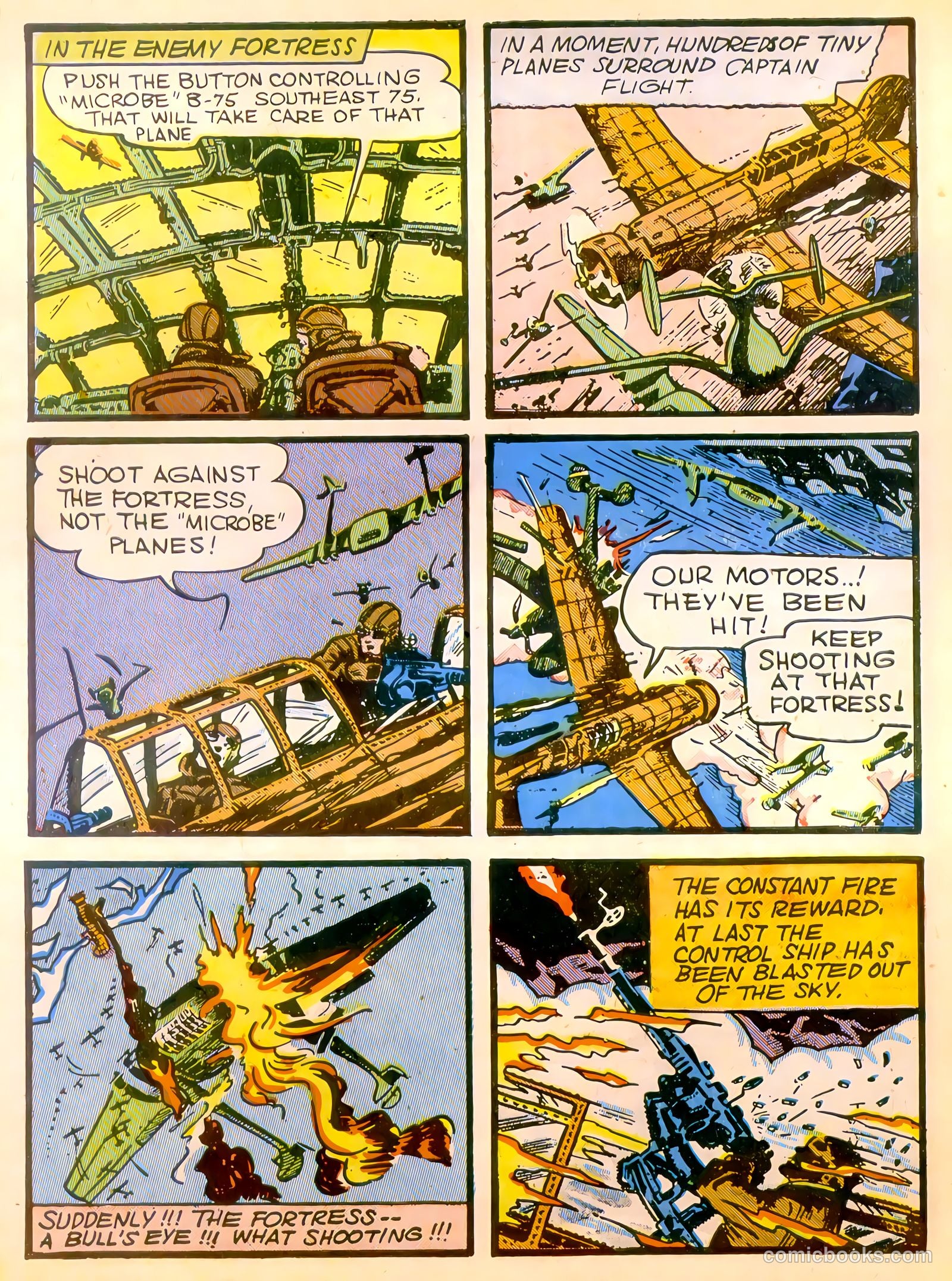 Captain Flight Comics #2 (1944) — page 12 of 52