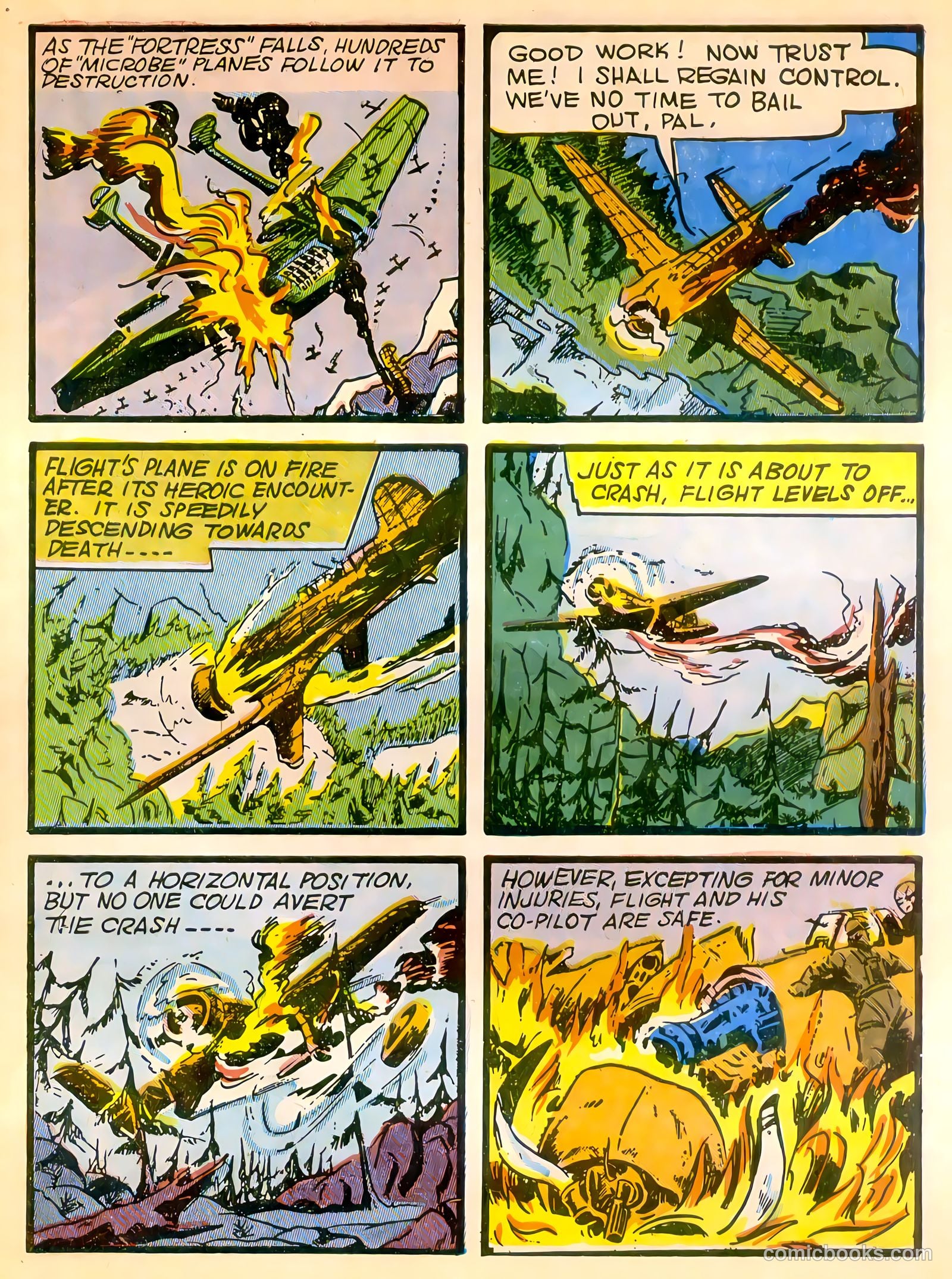 Captain Flight Comics #2 (1944) — page 13 of 52