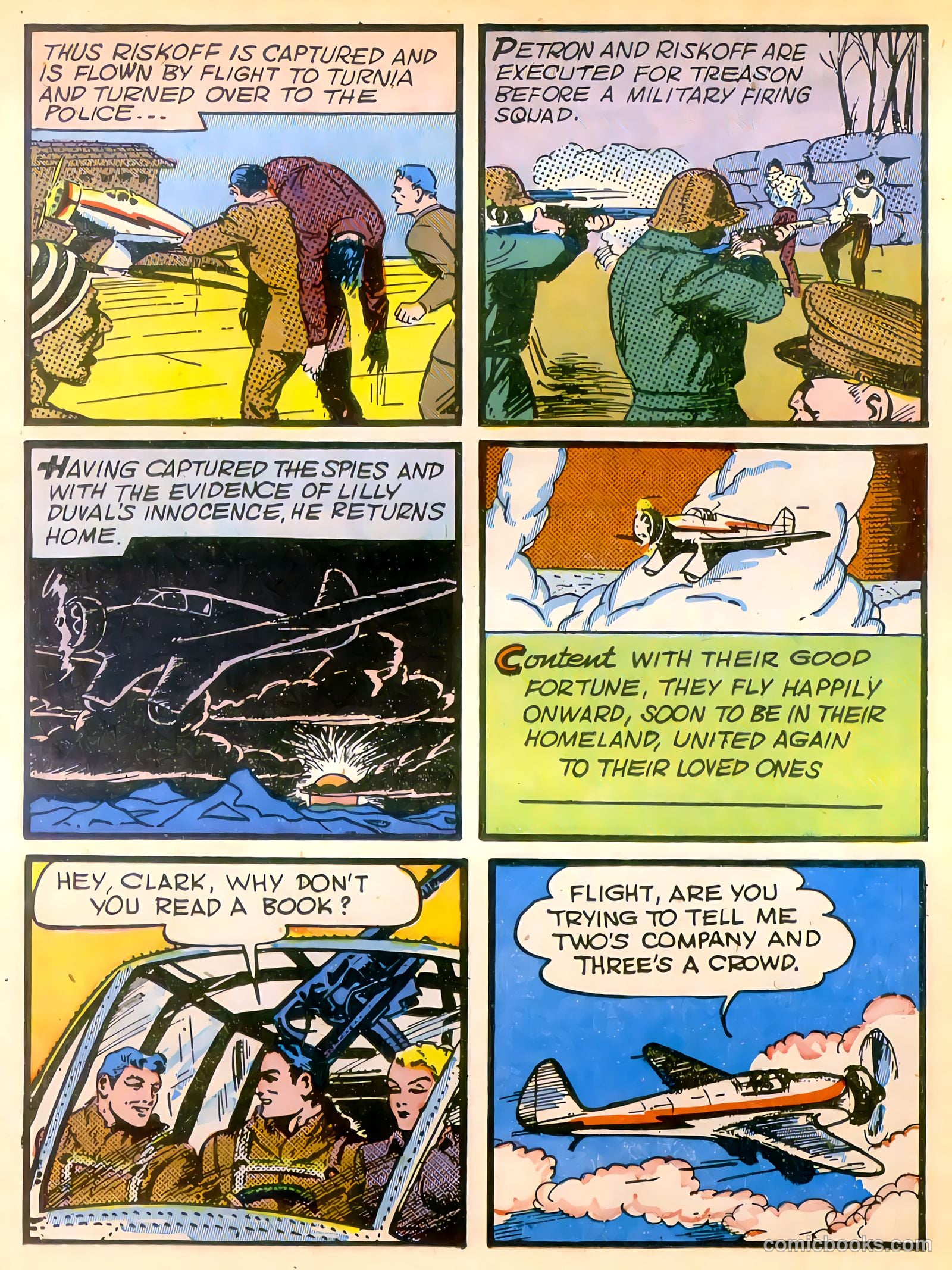 Captain Flight Comics #2 (1944) — page 18 of 52