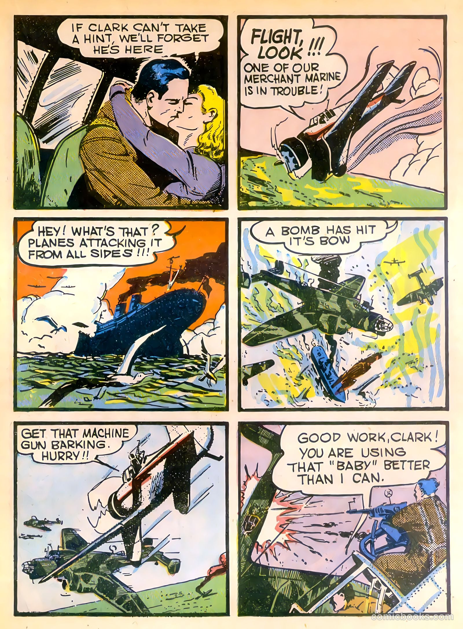 Captain Flight Comics #2 (1944) — page 19 of 52