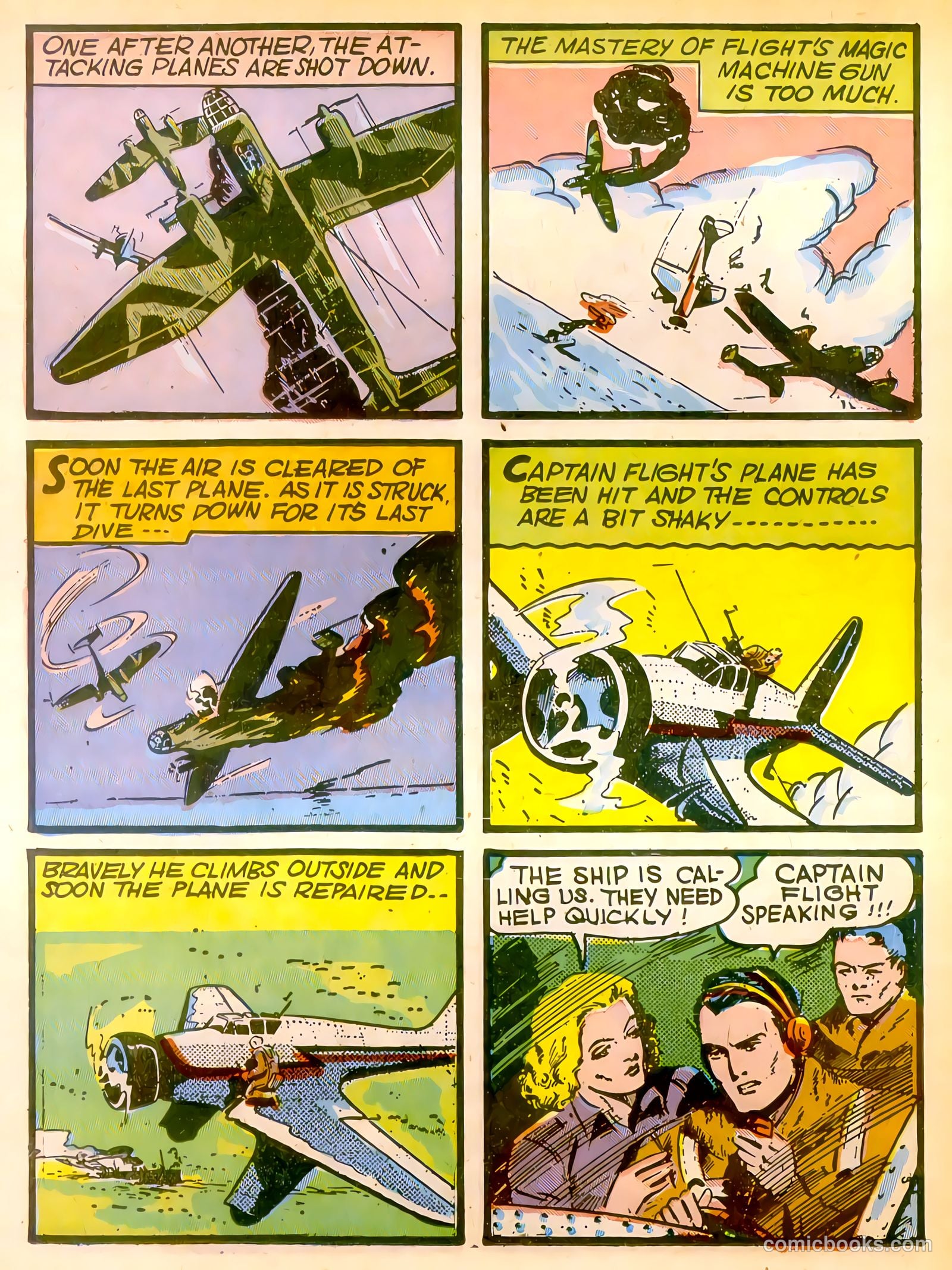 Captain Flight Comics #2 (1944) — page 20 of 52