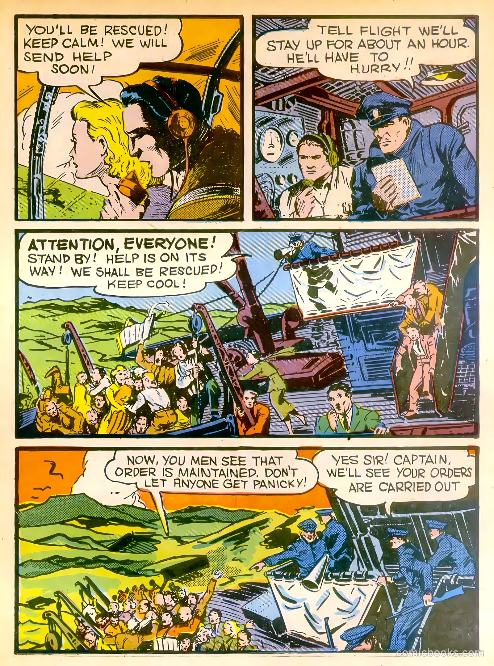 Captain Flight Comics #2 (1944) — page 21 of 52