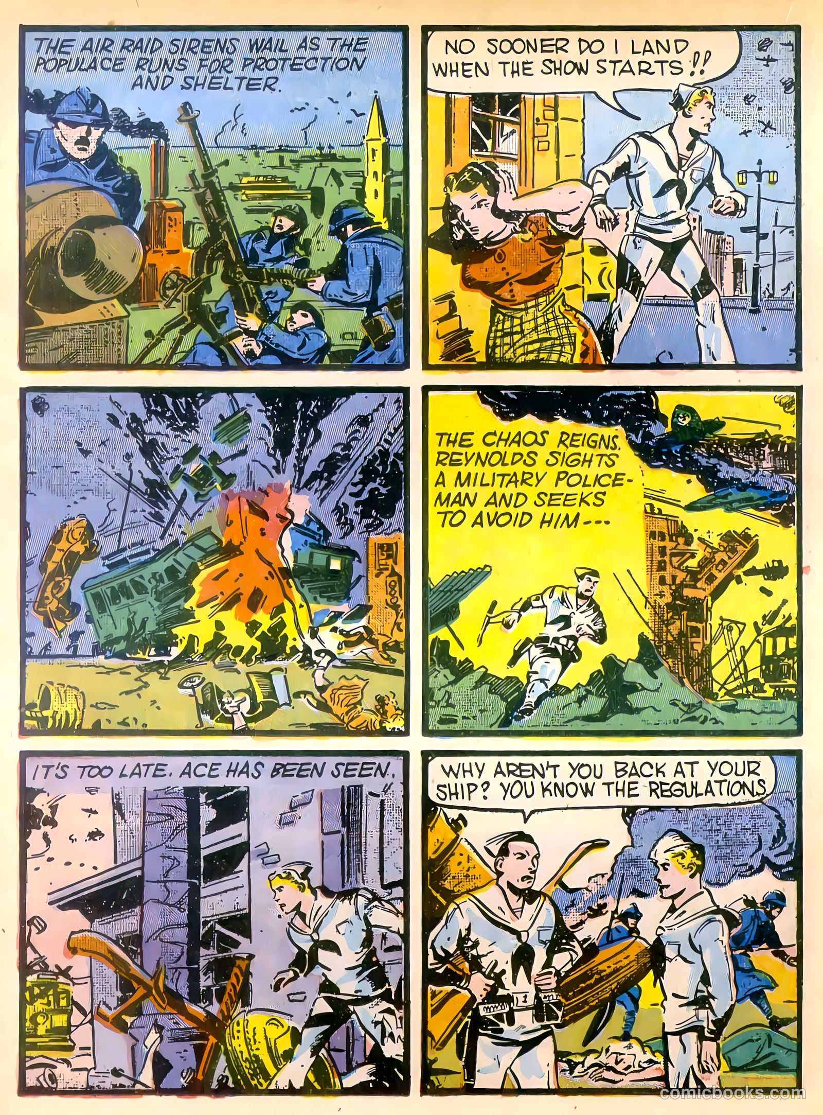 Captain Flight Comics #2 (1944) — page 28 of 52