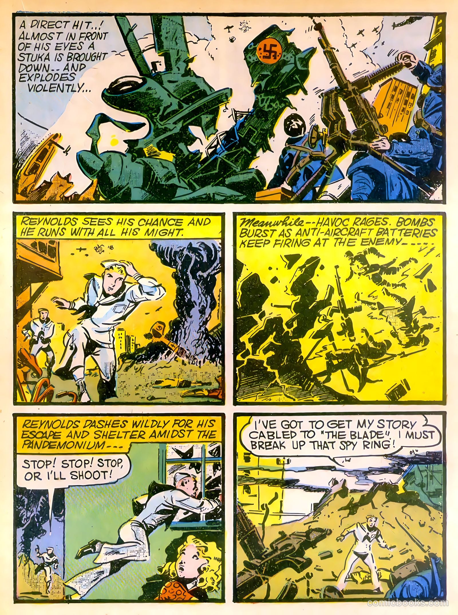 Captain Flight Comics #2 (1944) — page 29 of 52