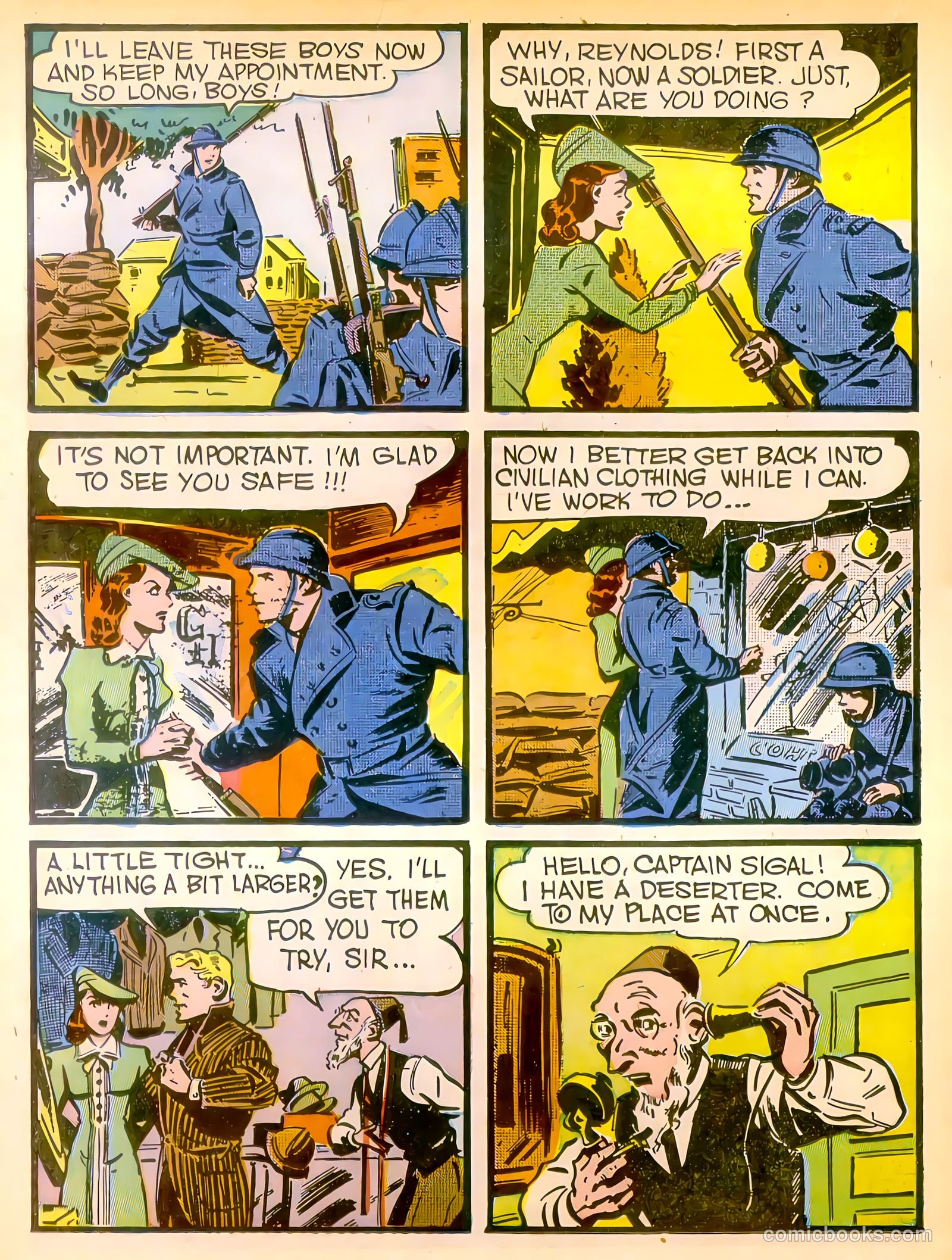 Captain Flight Comics #2 (1944) — page 32 of 52
