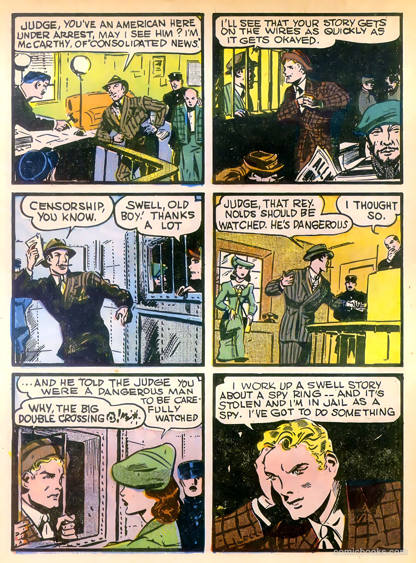 Captain Flight Comics #2 (1944) — page 34 of 52