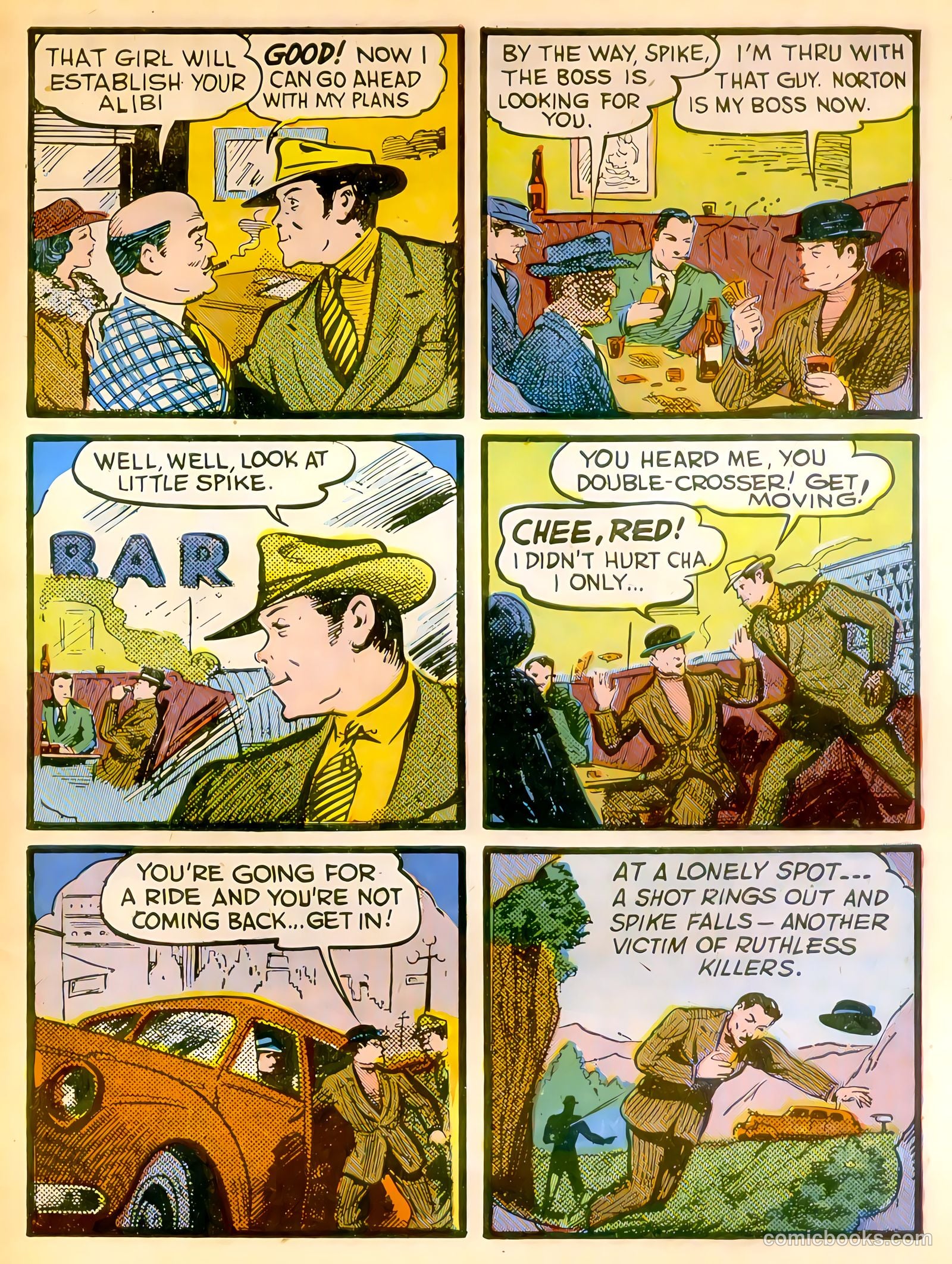 Captain Flight Comics #2 (1944) — page 41 of 52