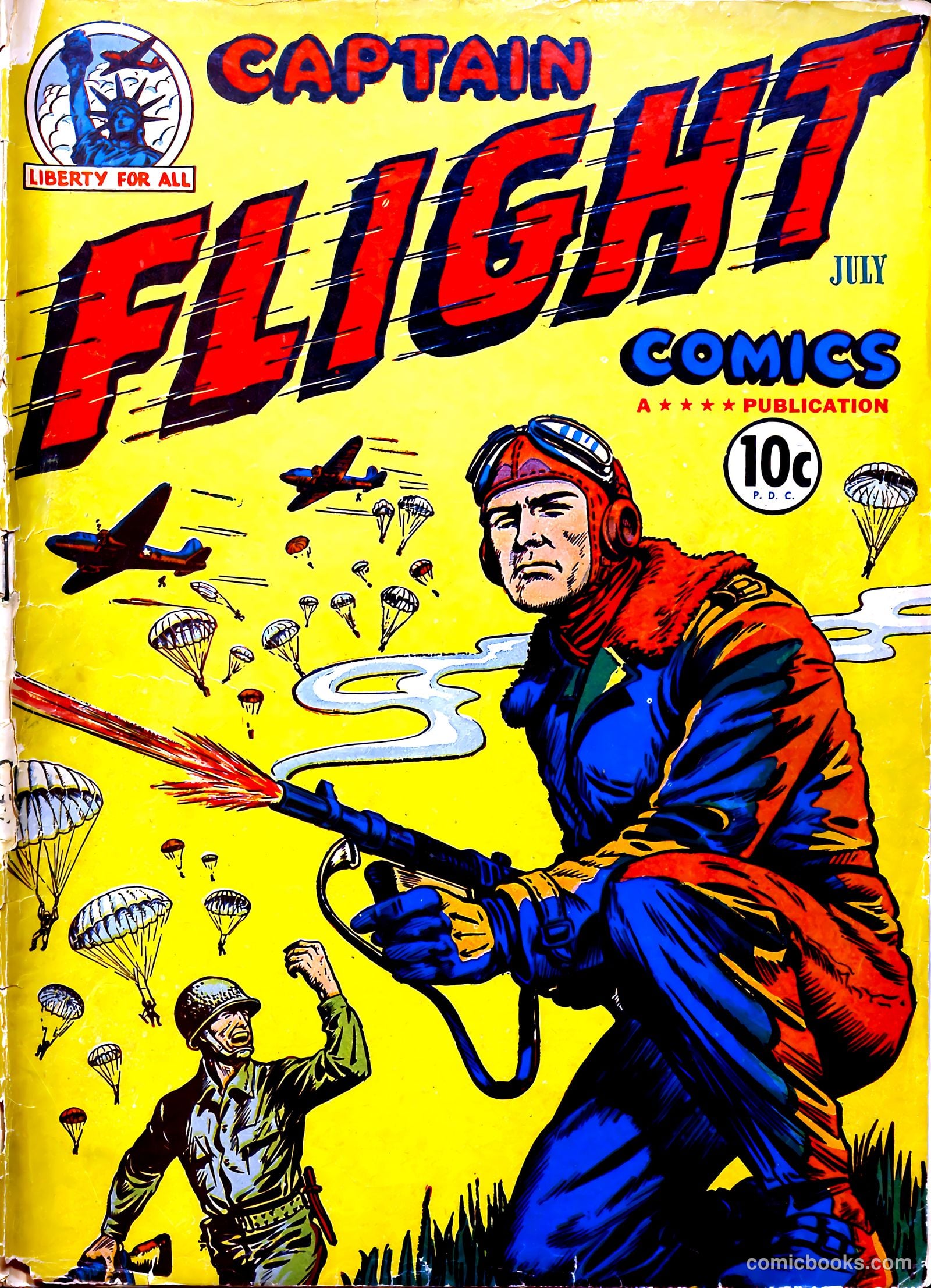 Captain Flight Comics #3