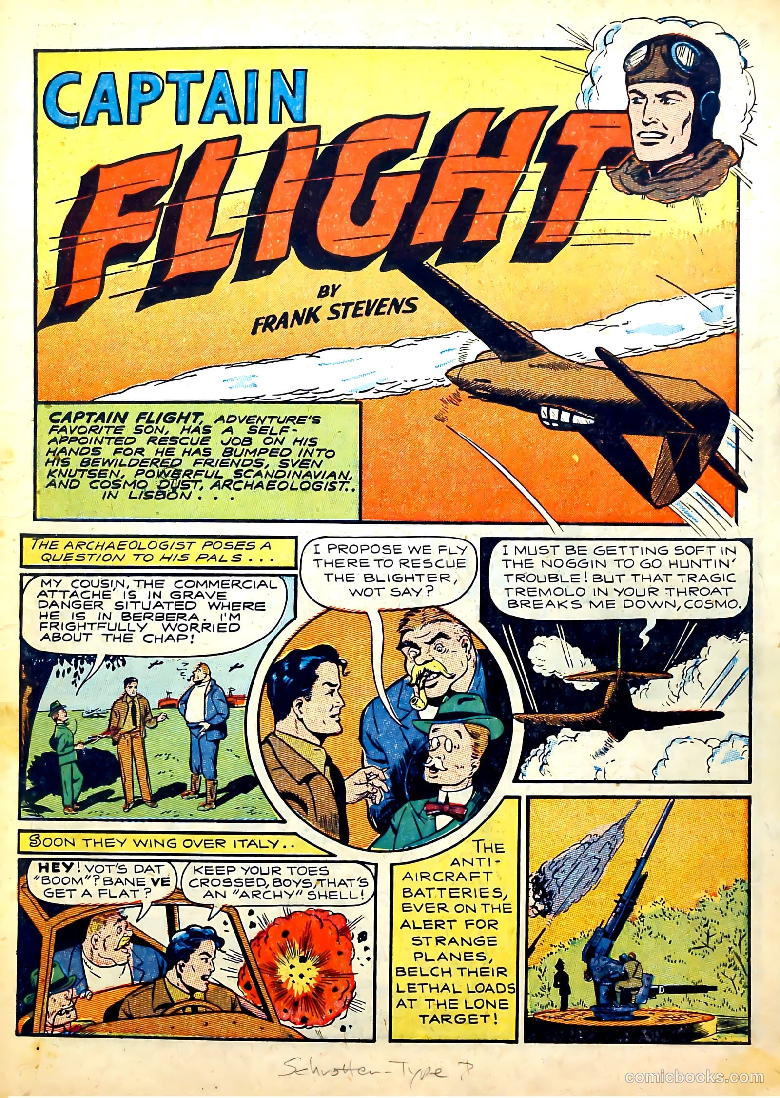 Captain Flight Comics #3 (1944) — page 3 of 53