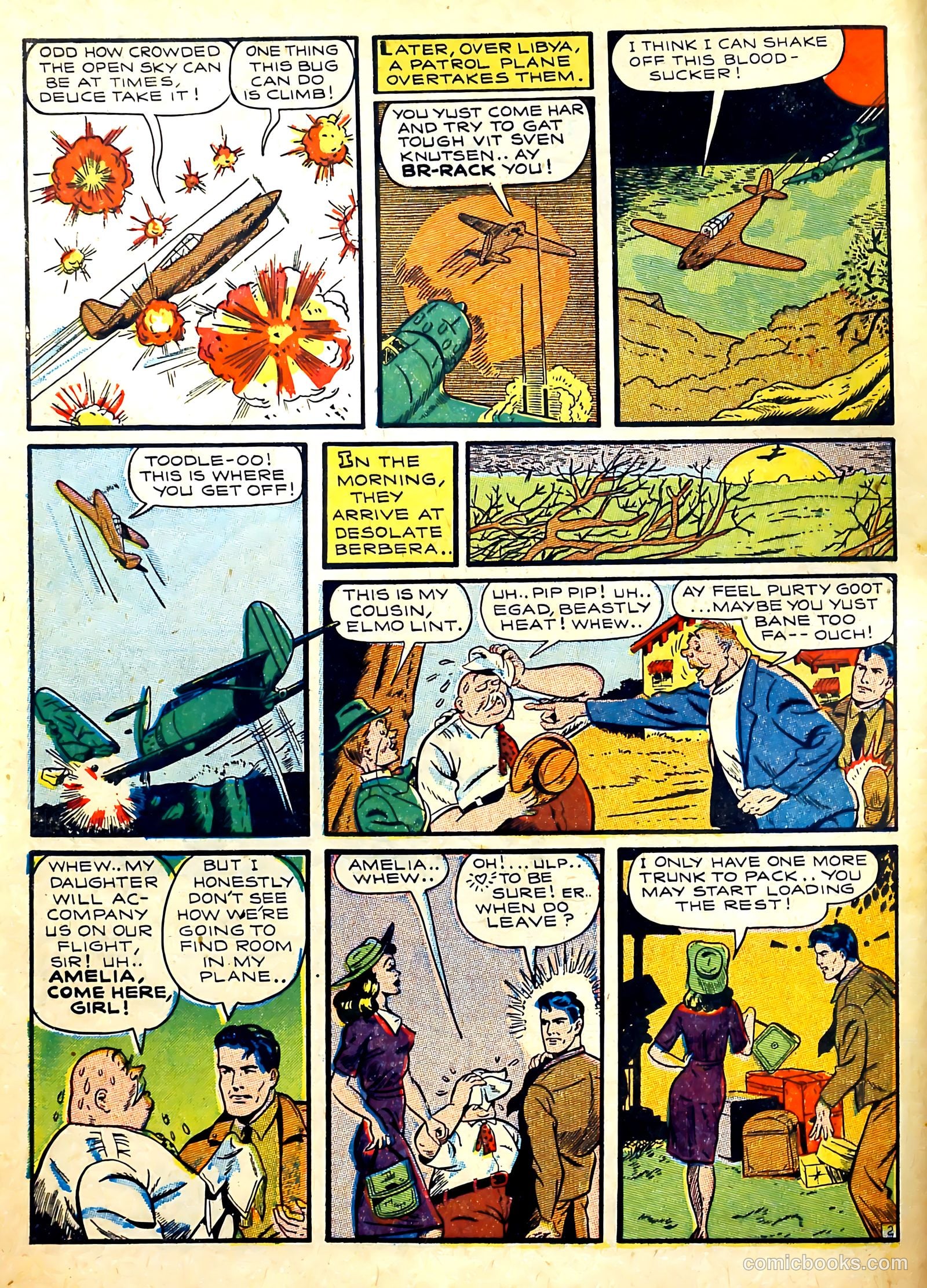 Captain Flight Comics #3 (1944) — page 4 of 53