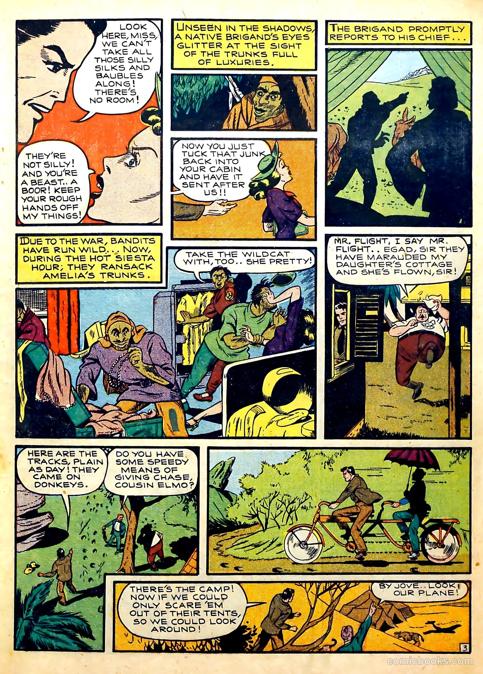 Captain Flight Comics #3 (1944) — page 5 of 53