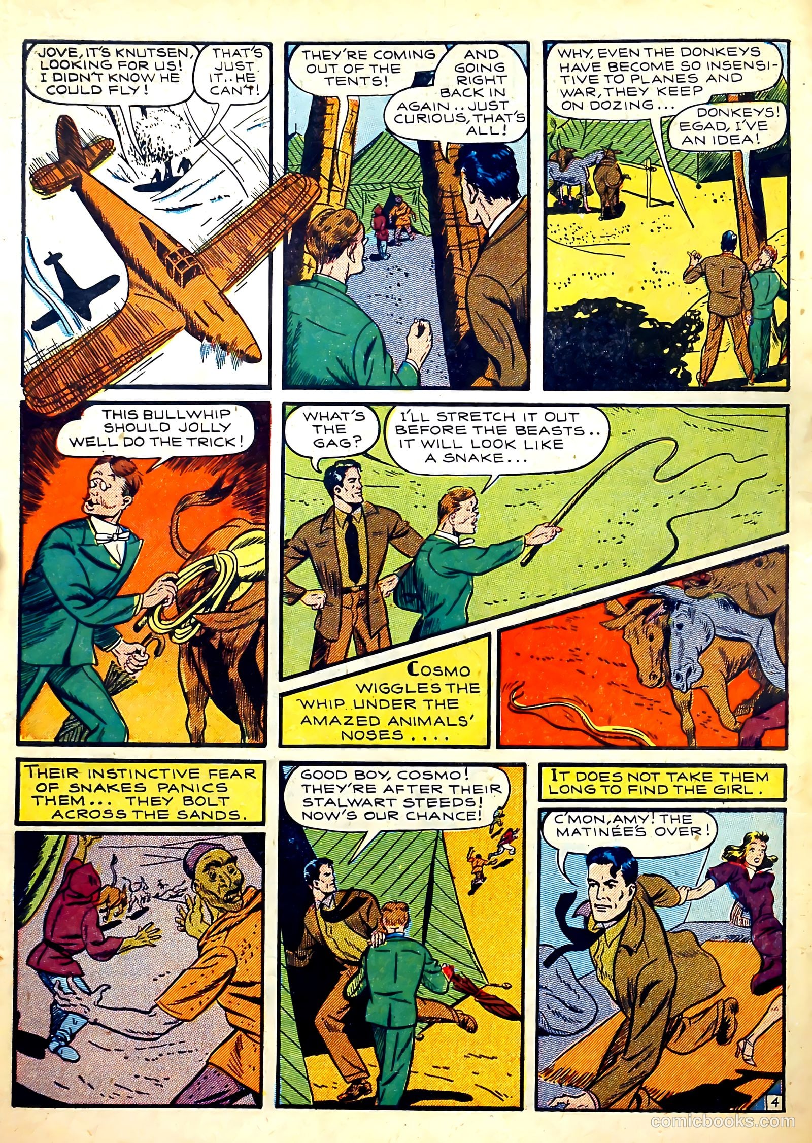 Captain Flight Comics #3 (1944) — page 6 of 53