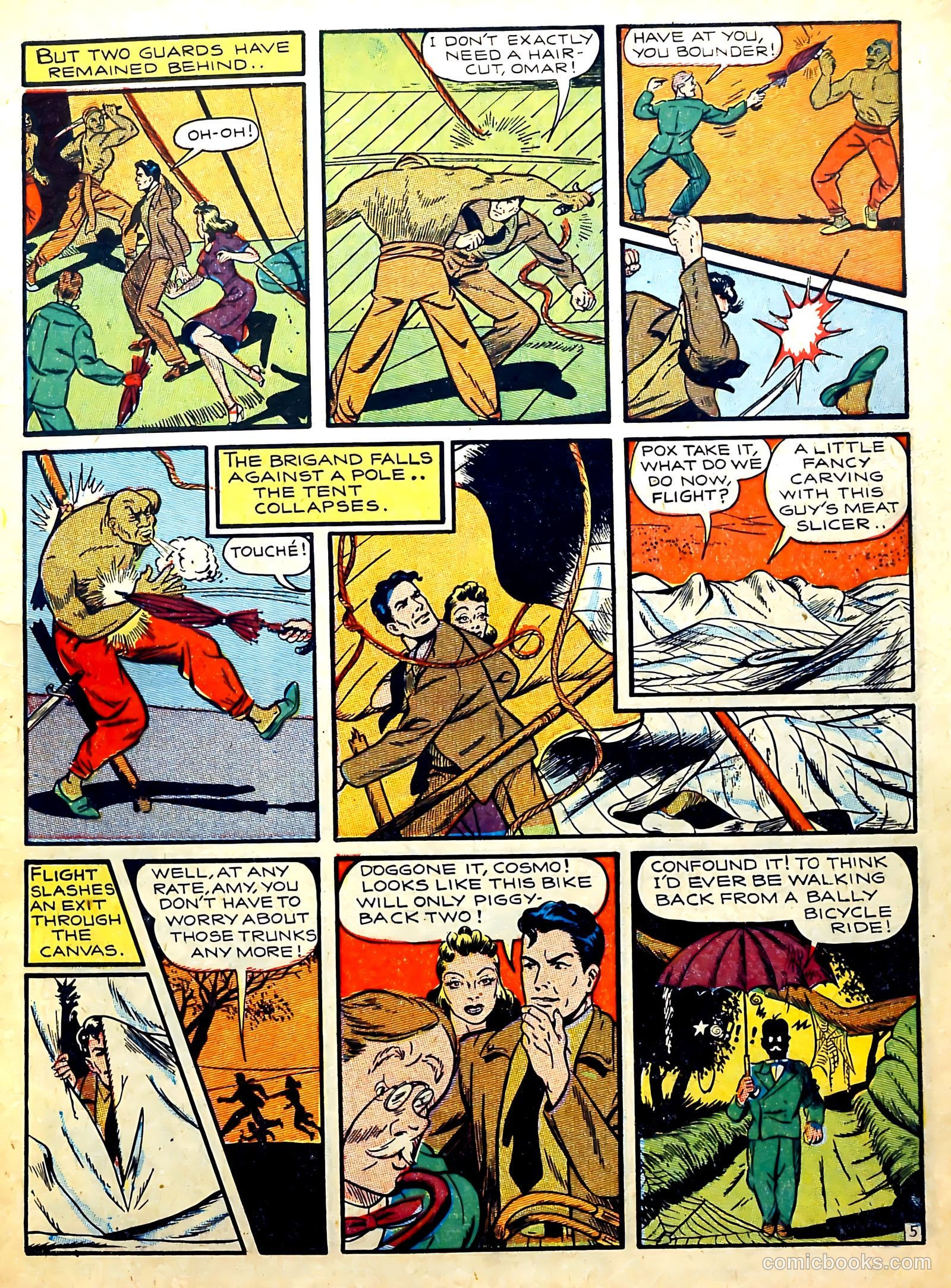 Captain Flight Comics #3 (1944) — page 7 of 53
