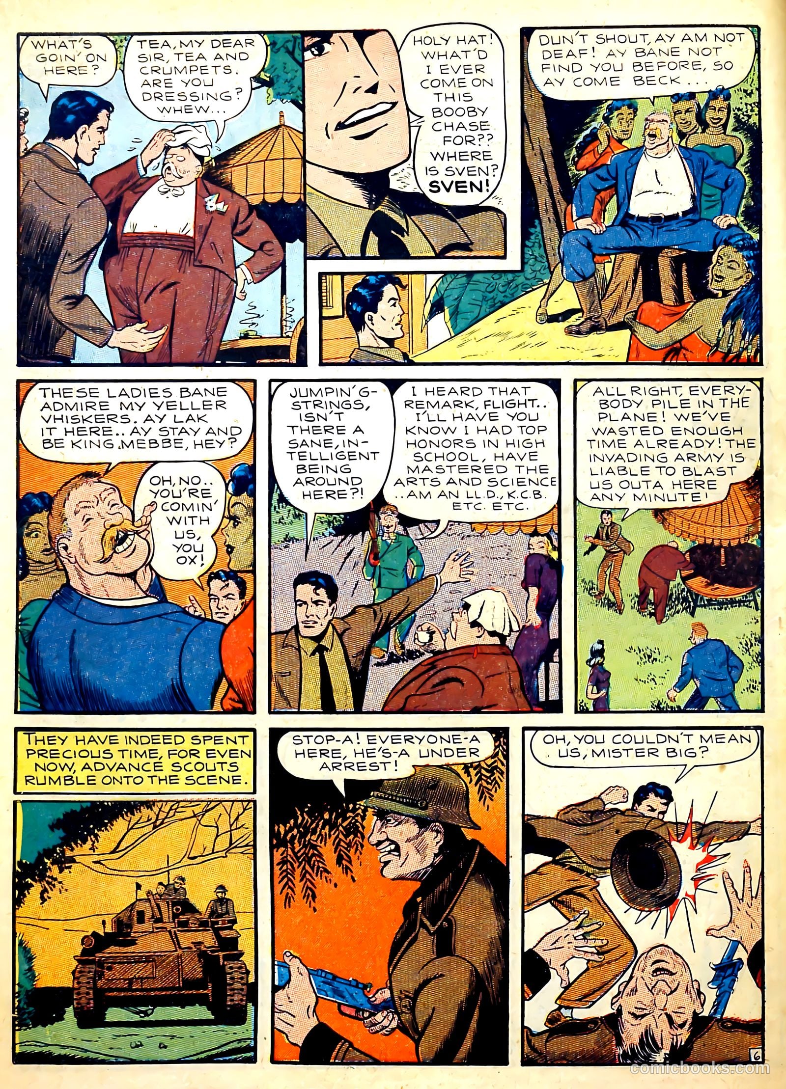 Captain Flight Comics #3 (1944) — page 8 of 53
