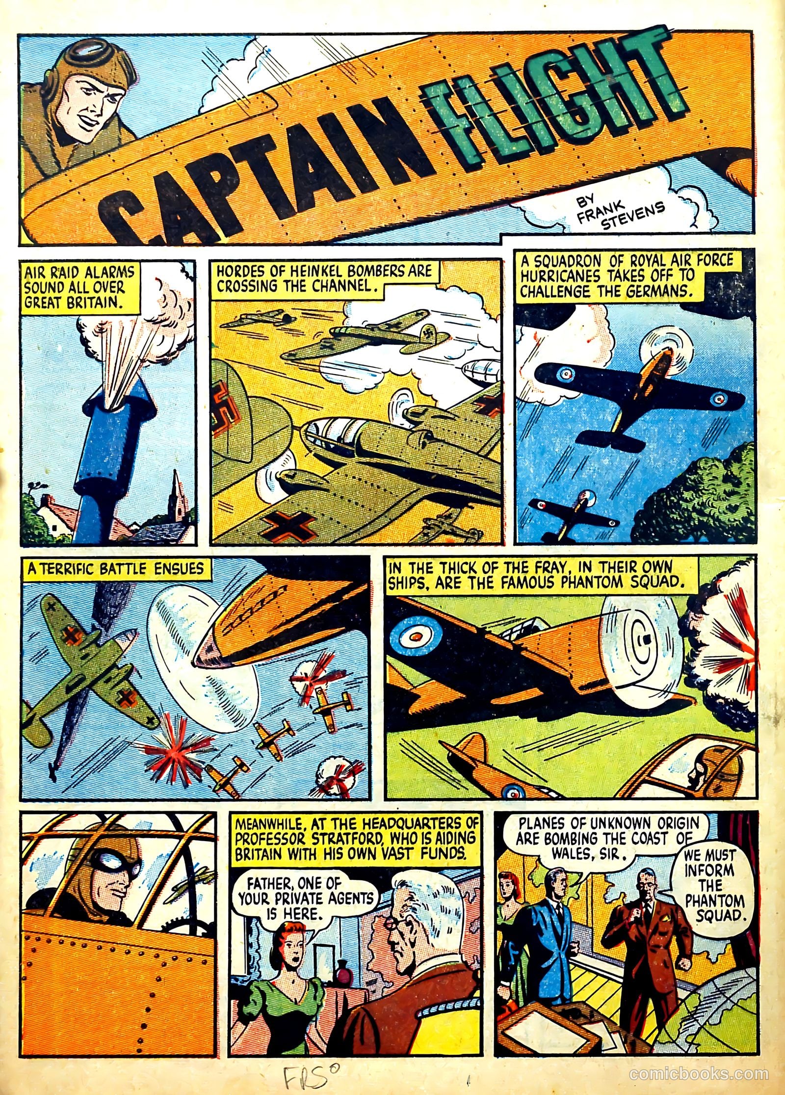 Captain Flight Comics #3 (1944) — page 10 of 53