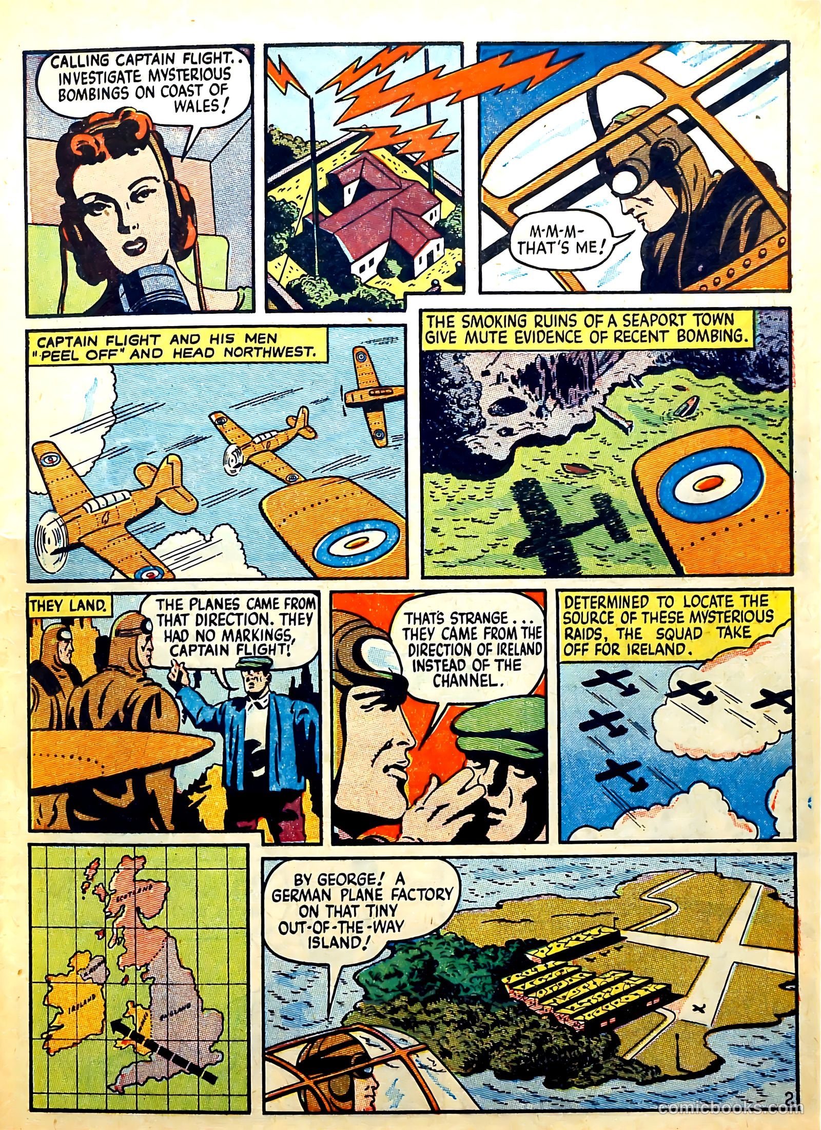 Captain Flight Comics #3 (1944) — page 11 of 53