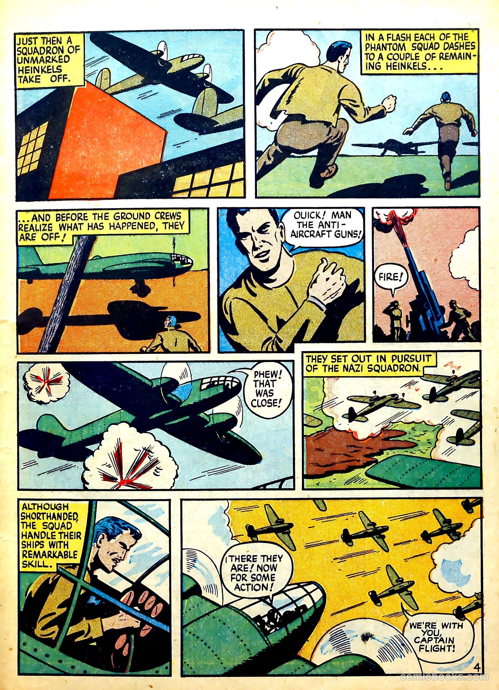Captain Flight Comics #3 (1944) — page 13 of 53