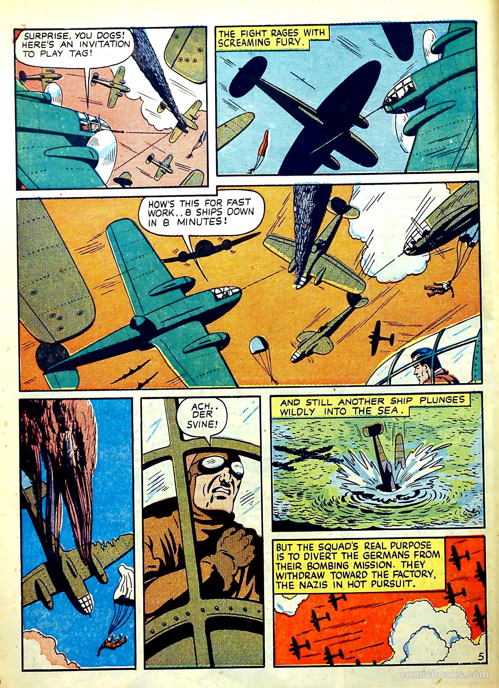 Captain Flight Comics #3 (1944) — page 14 of 53