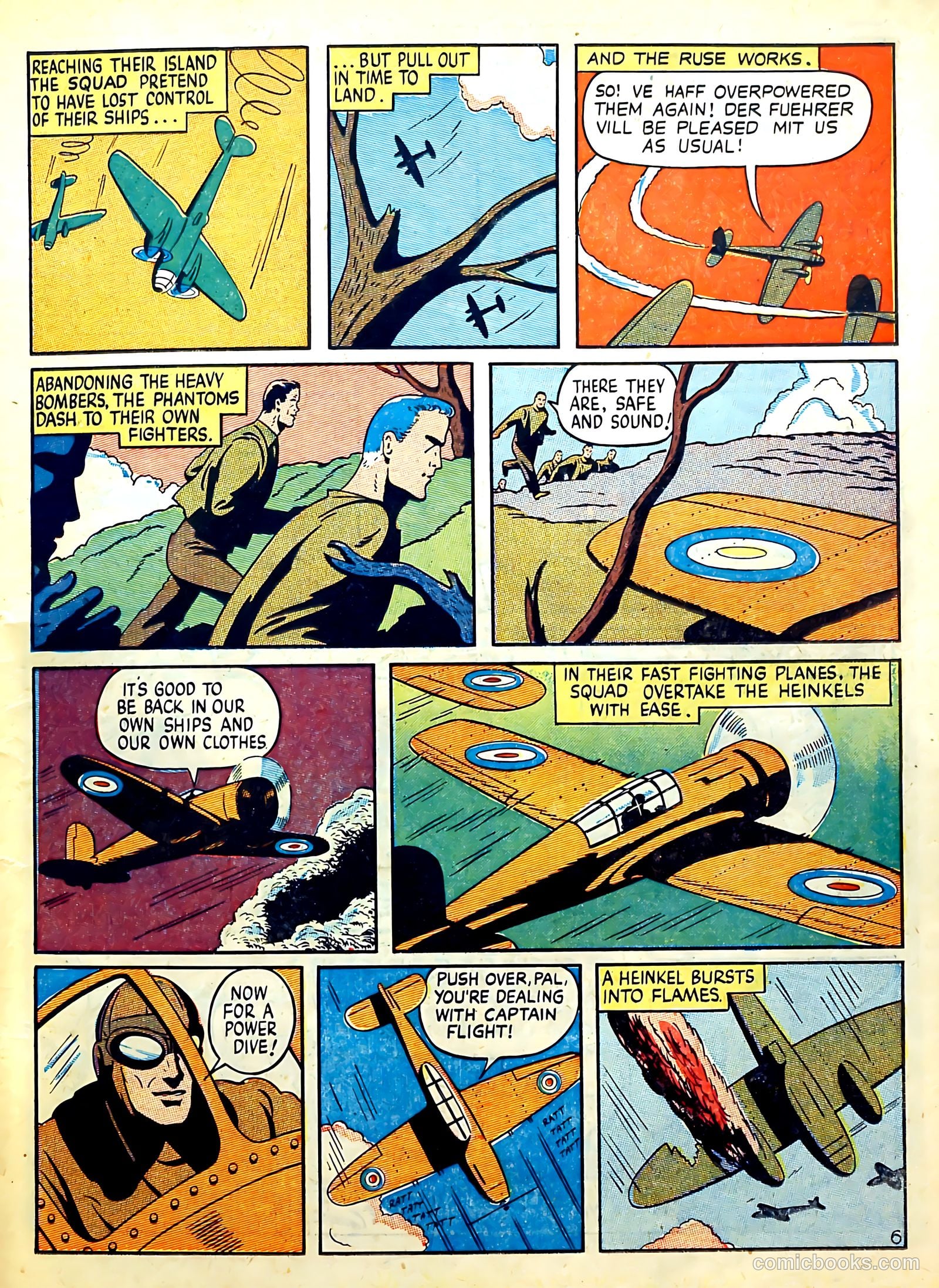Captain Flight Comics #3 (1944) — page 15 of 53