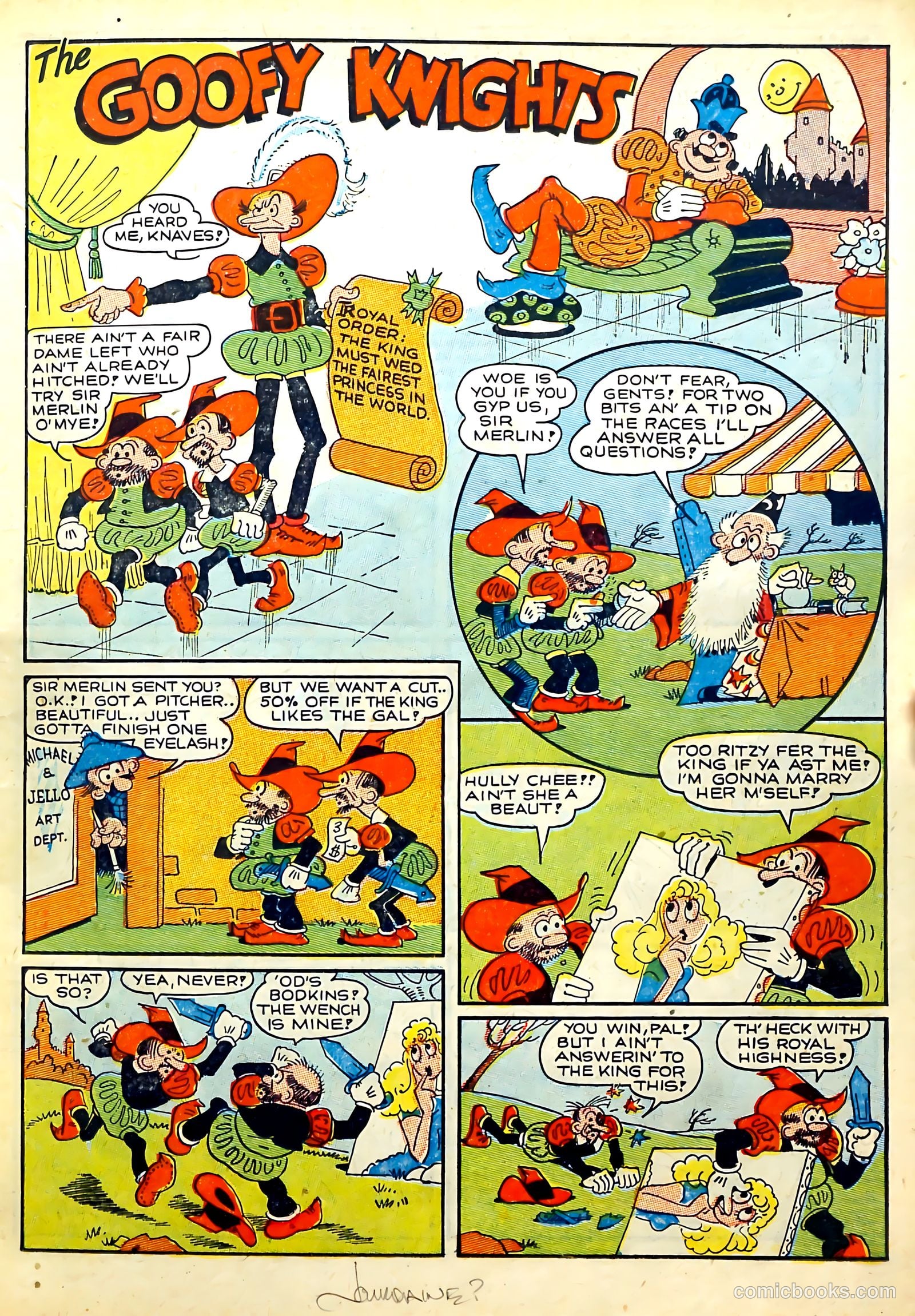 Captain Flight Comics #3 (1944) — page 17 of 53