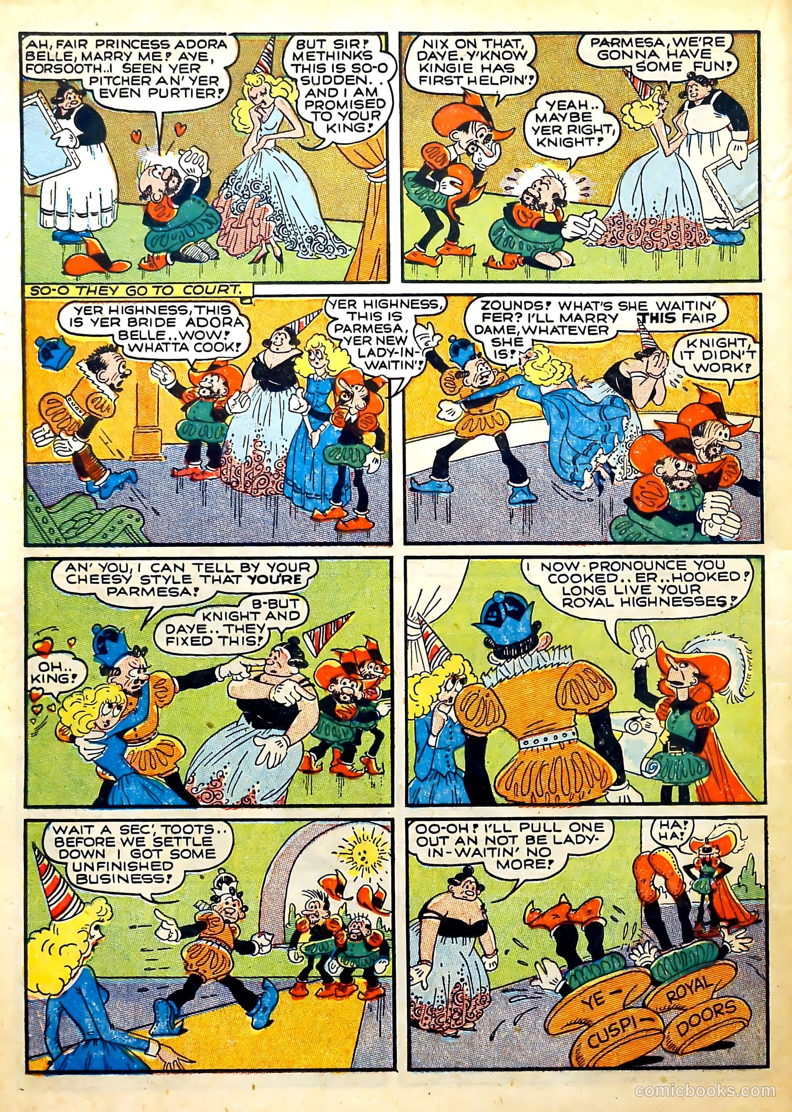 Captain Flight Comics #3 (1944) — page 18 of 53