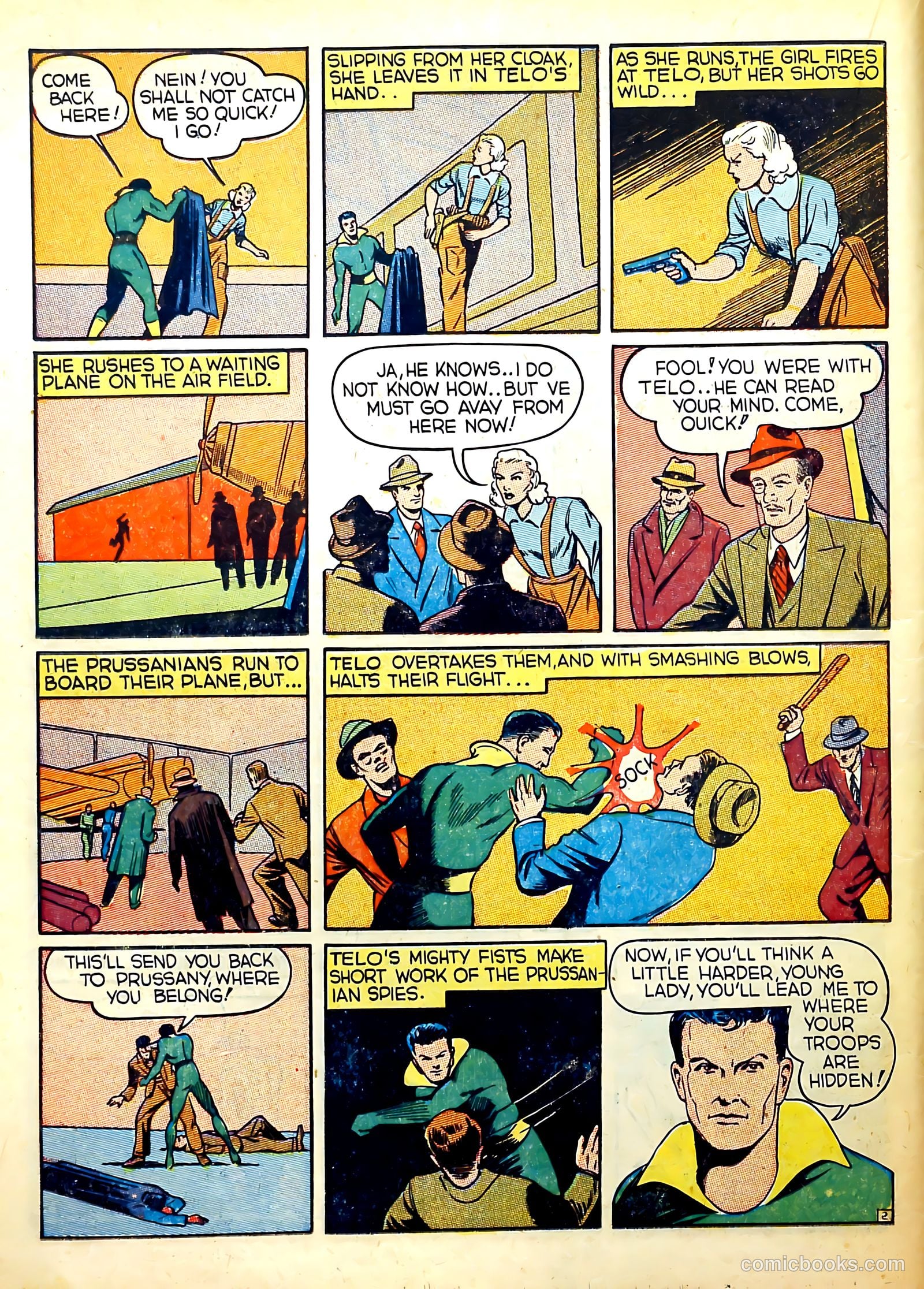 Captain Flight Comics #3 (1944) — page 20 of 53
