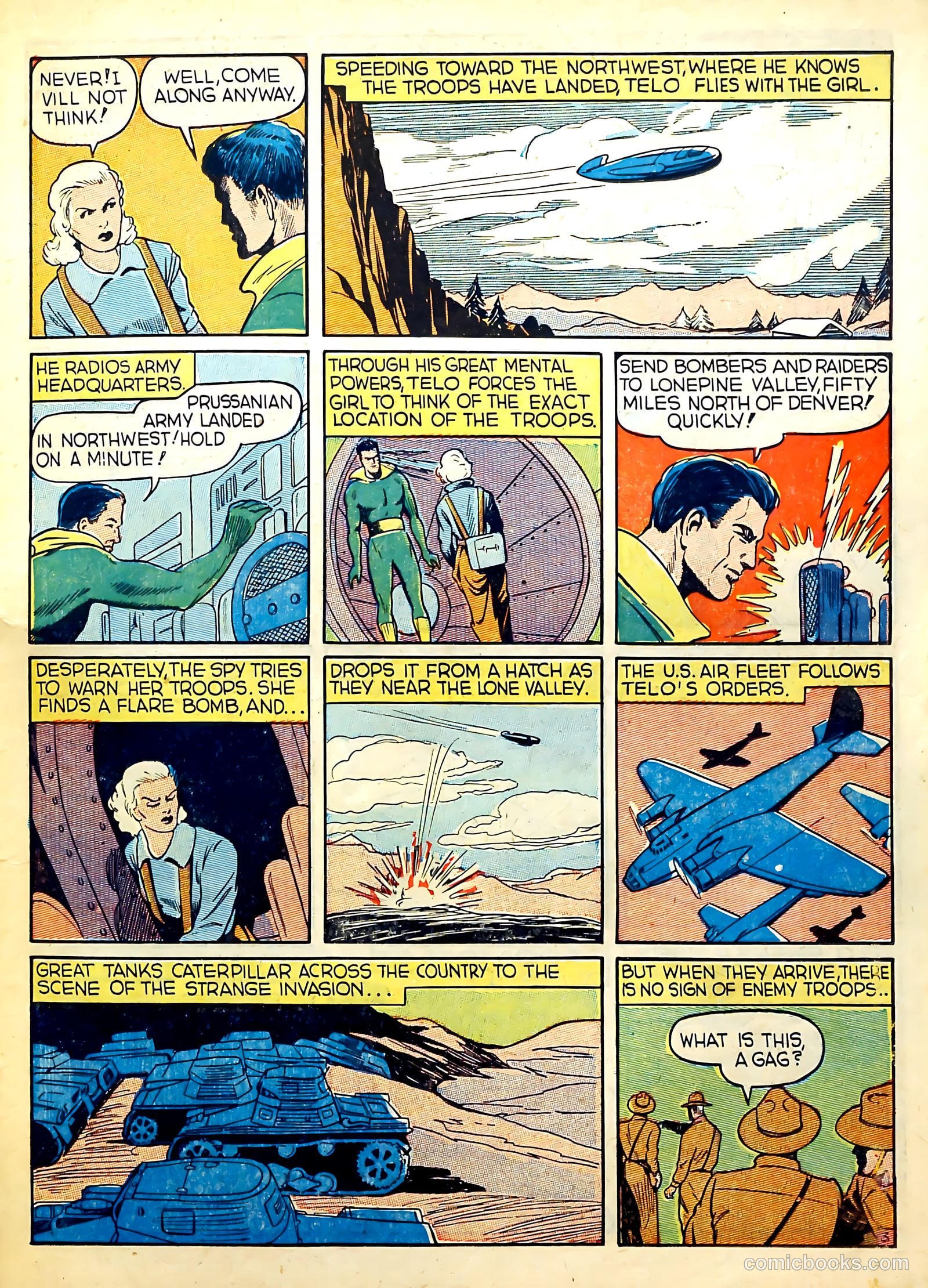 Captain Flight Comics #3 (1944) — page 21 of 53